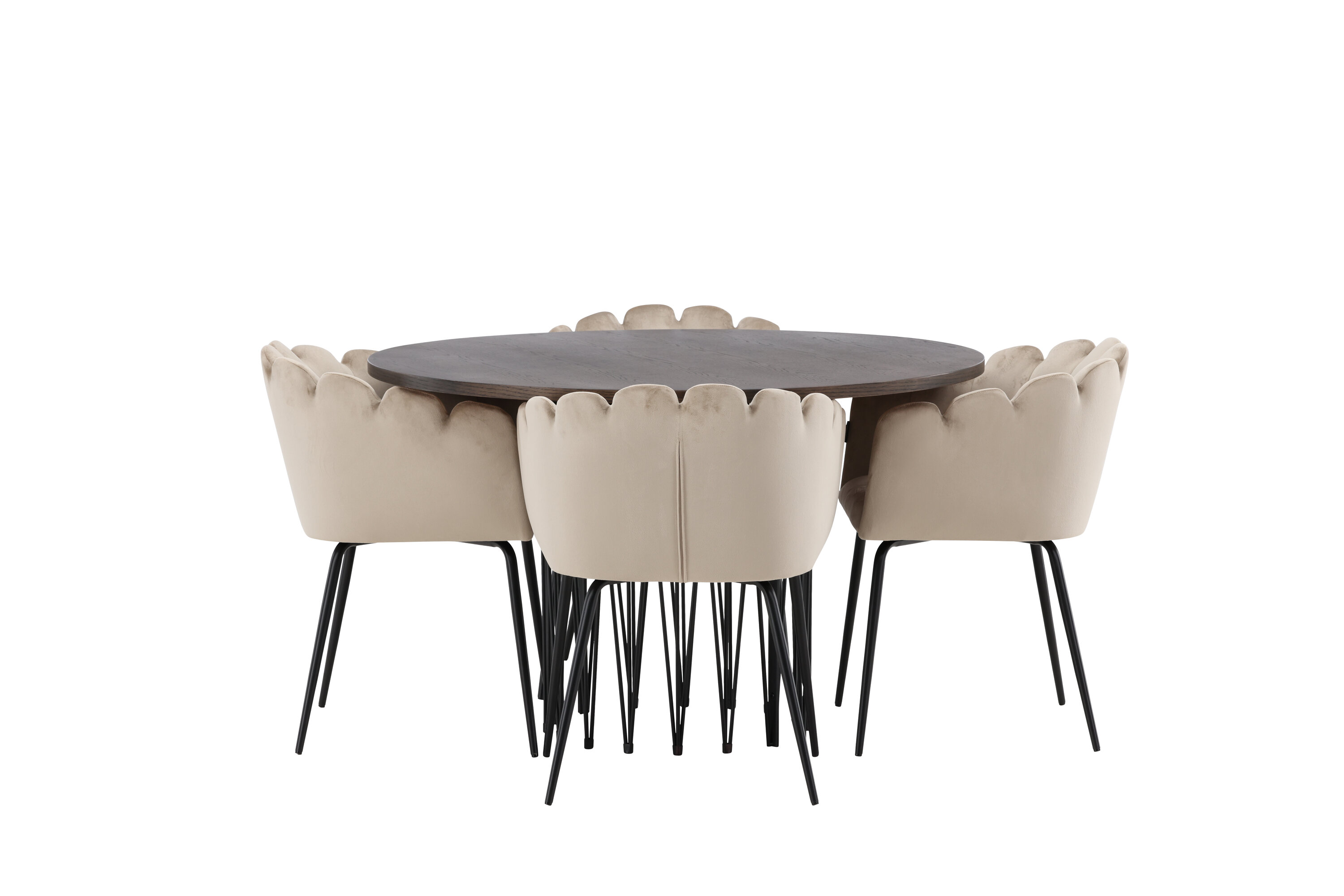 deLOHN Stone round, Limhamn Kör alakú étkezőgarnitúra