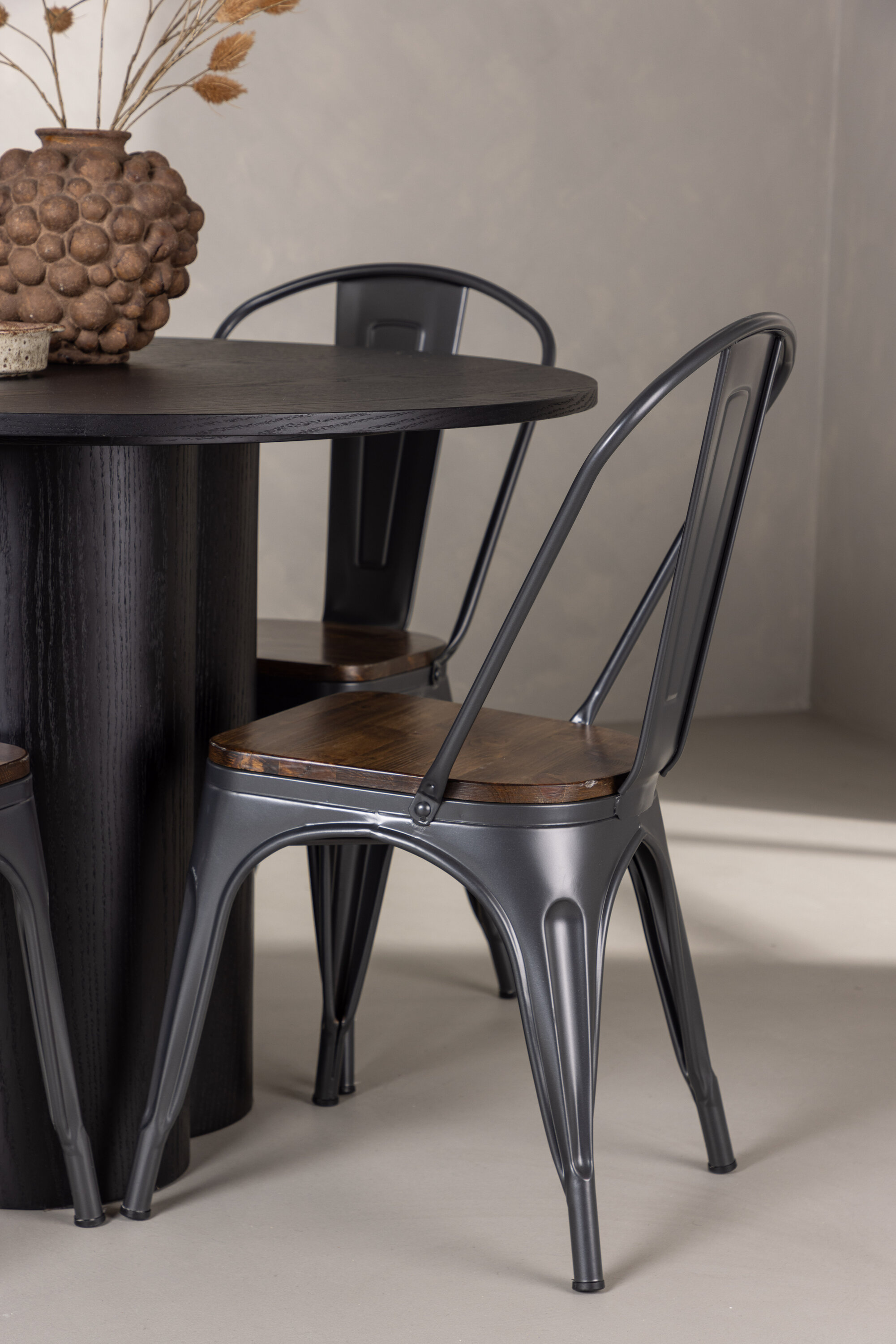 deLOHN Olivia, Tempe Kör alakú étkezőgarnitúra