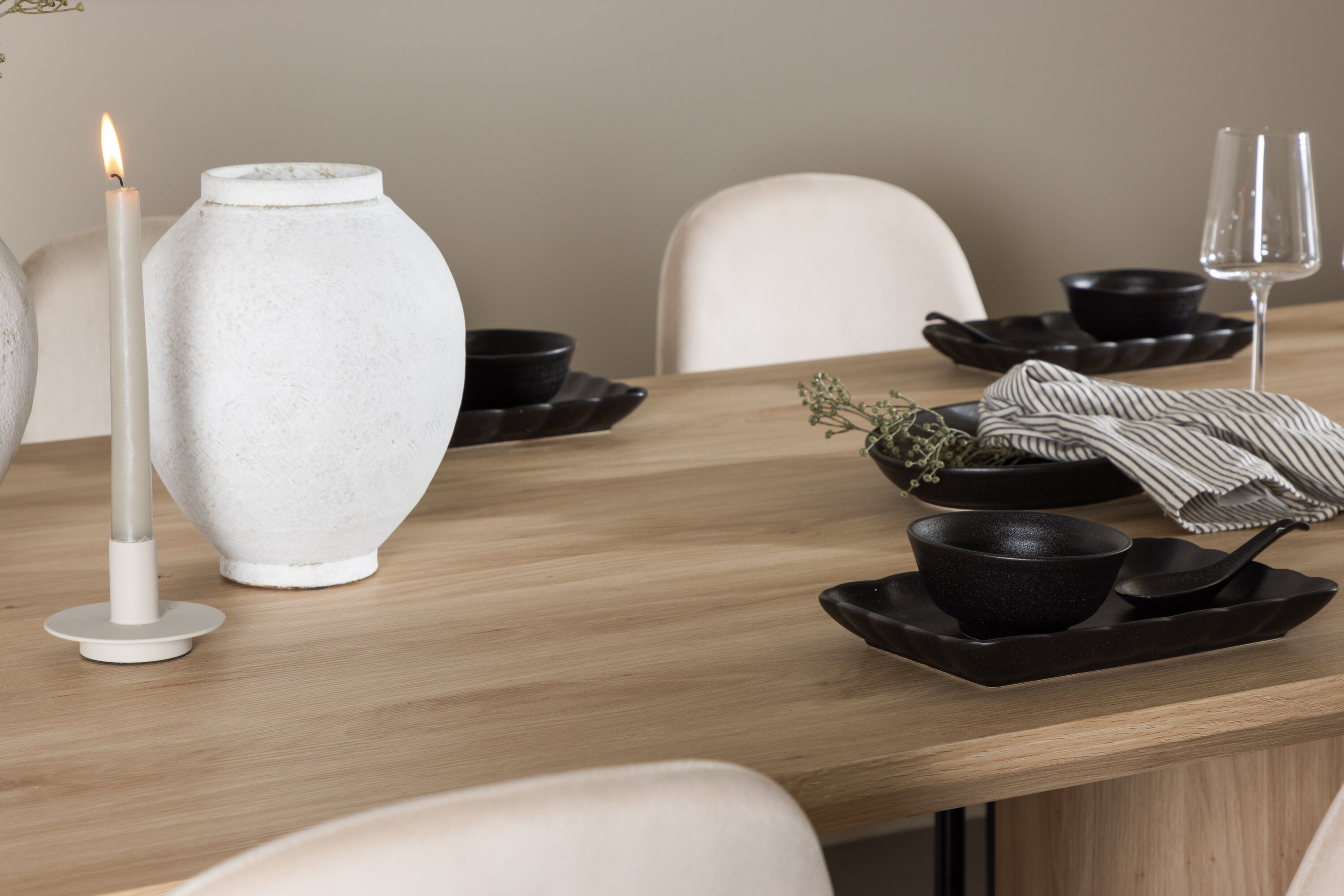 deLOHN Olivia, Polar Téglalap alakú étkezőgarnitúra