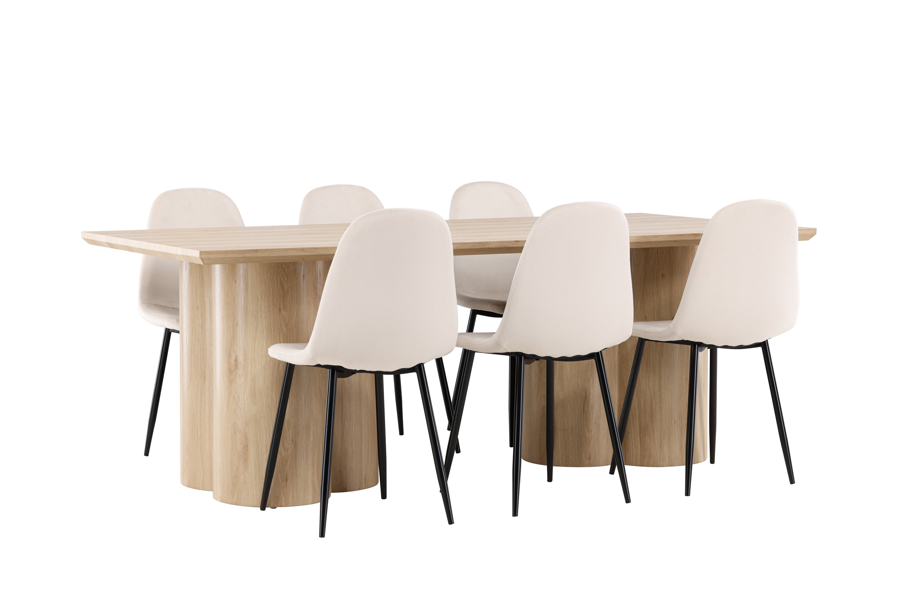 deLOHN Olivia, Polar Téglalap alakú étkezőgarnitúra