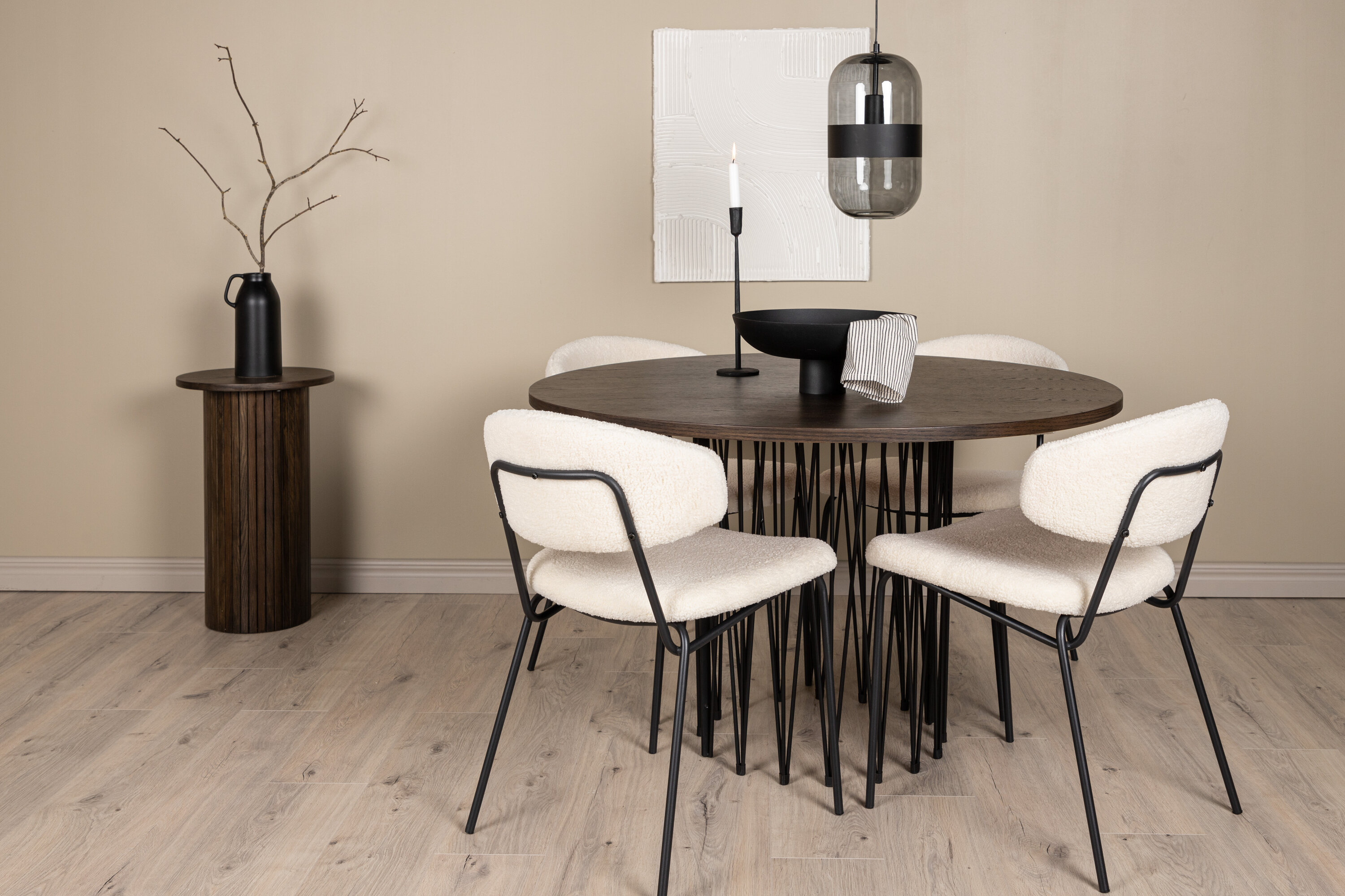 deLOHN Stone round, Chico Kör alakú étkezőgarnitúra