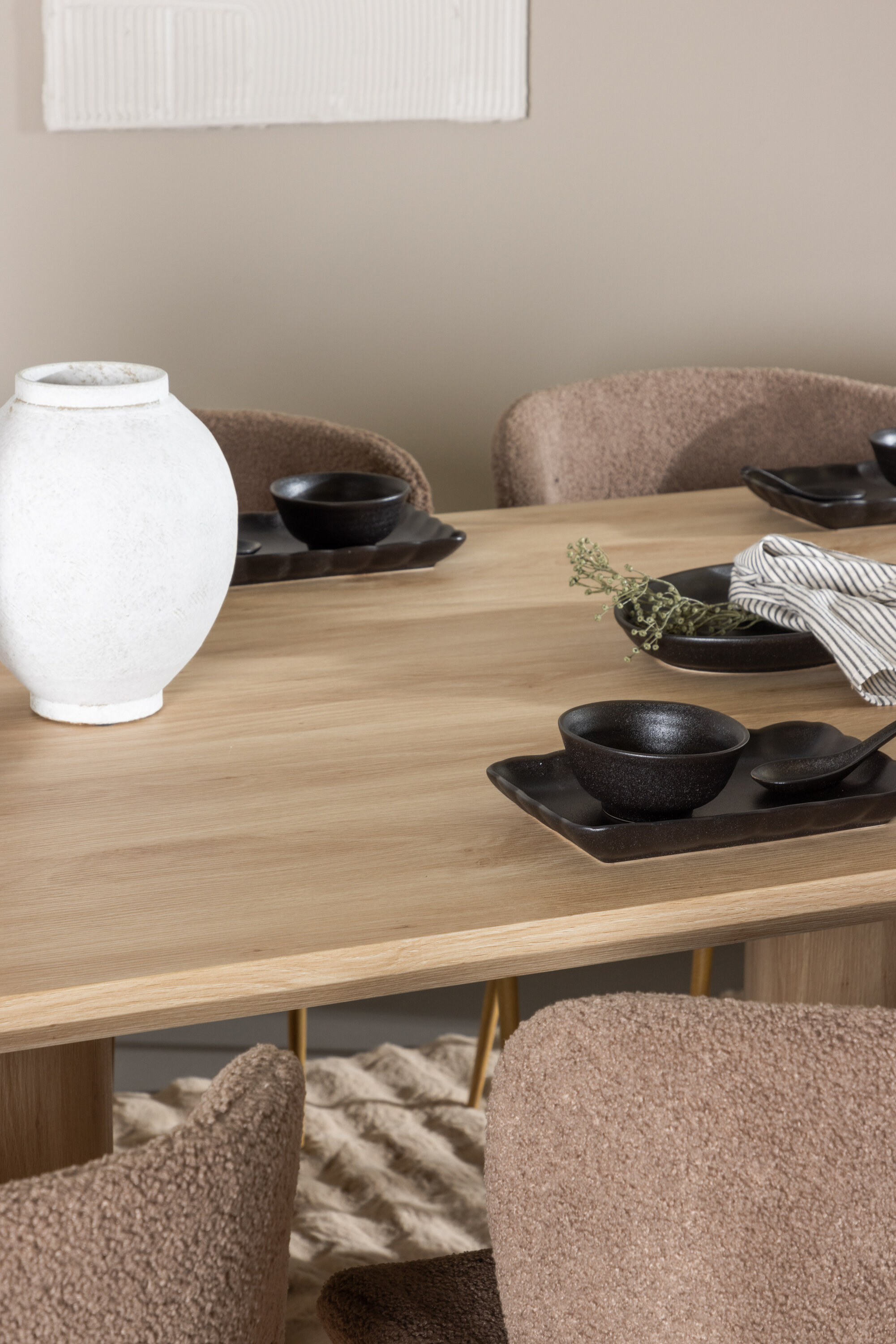 deLOHN Olivia, Modesto Téglalap alakú étkezőgarnitúra