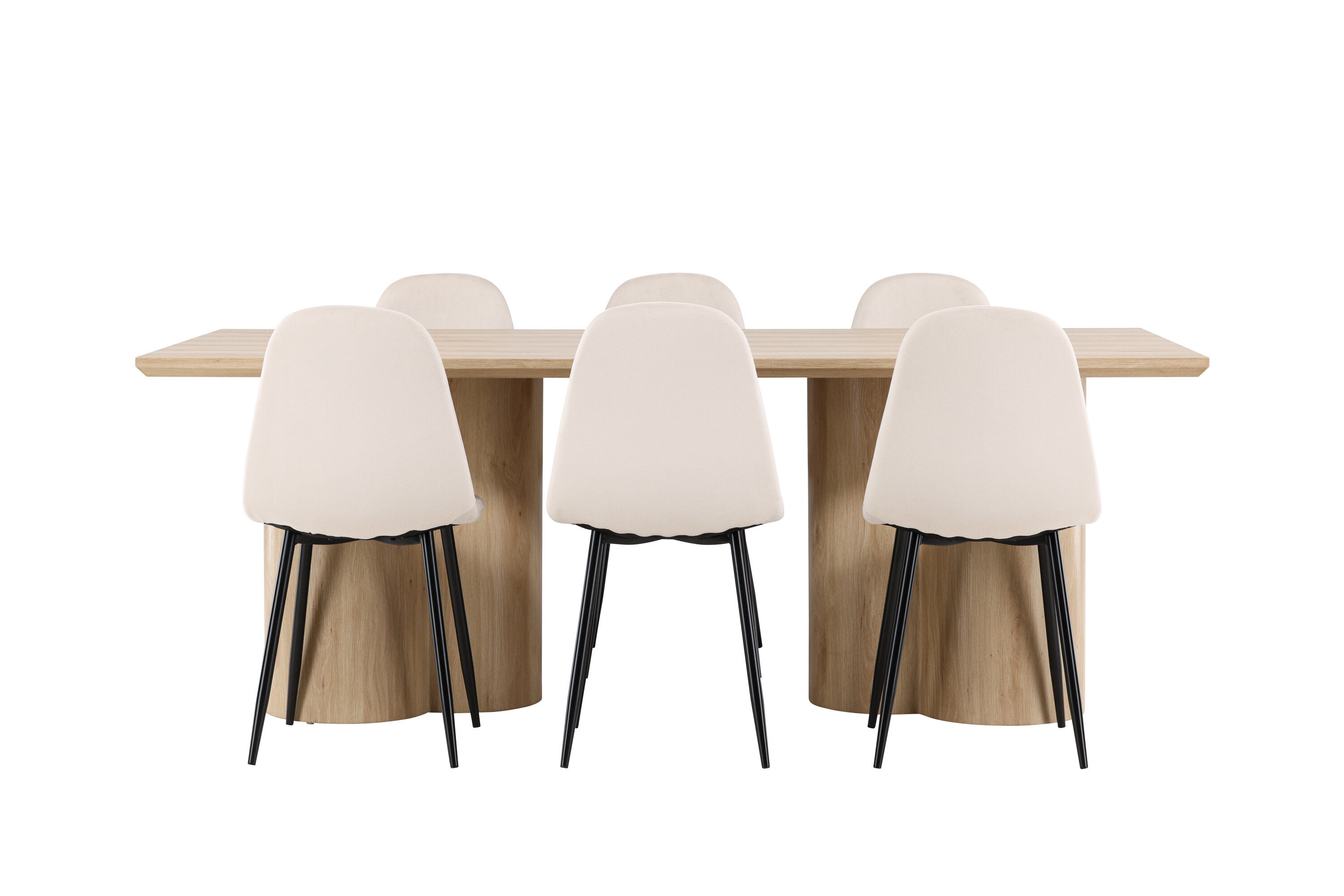 deLOHN Olivia, Polar Téglalap alakú étkezőgarnitúra