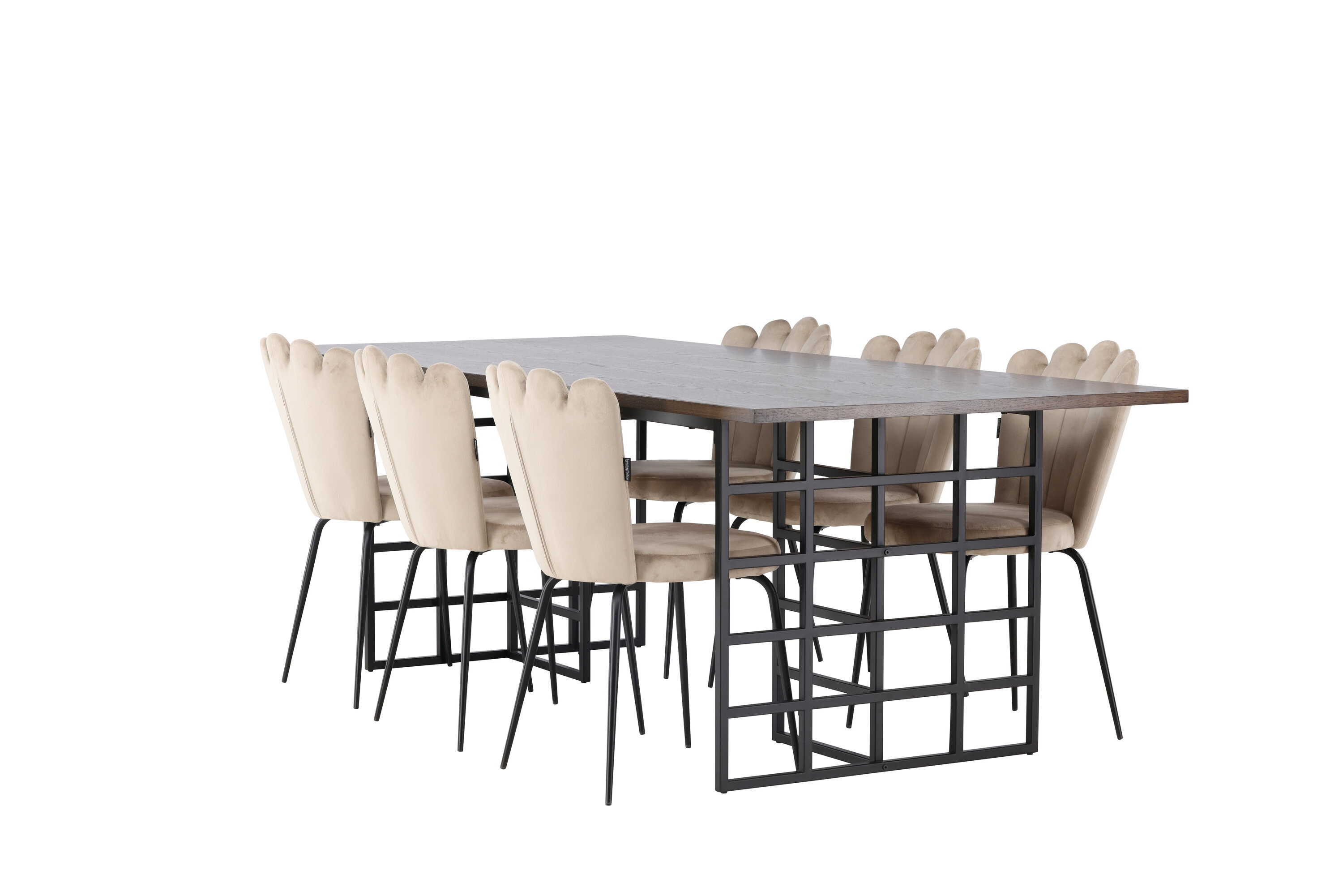 deLOHN Limhamn Téglalap alakú étkezőgarnitúra