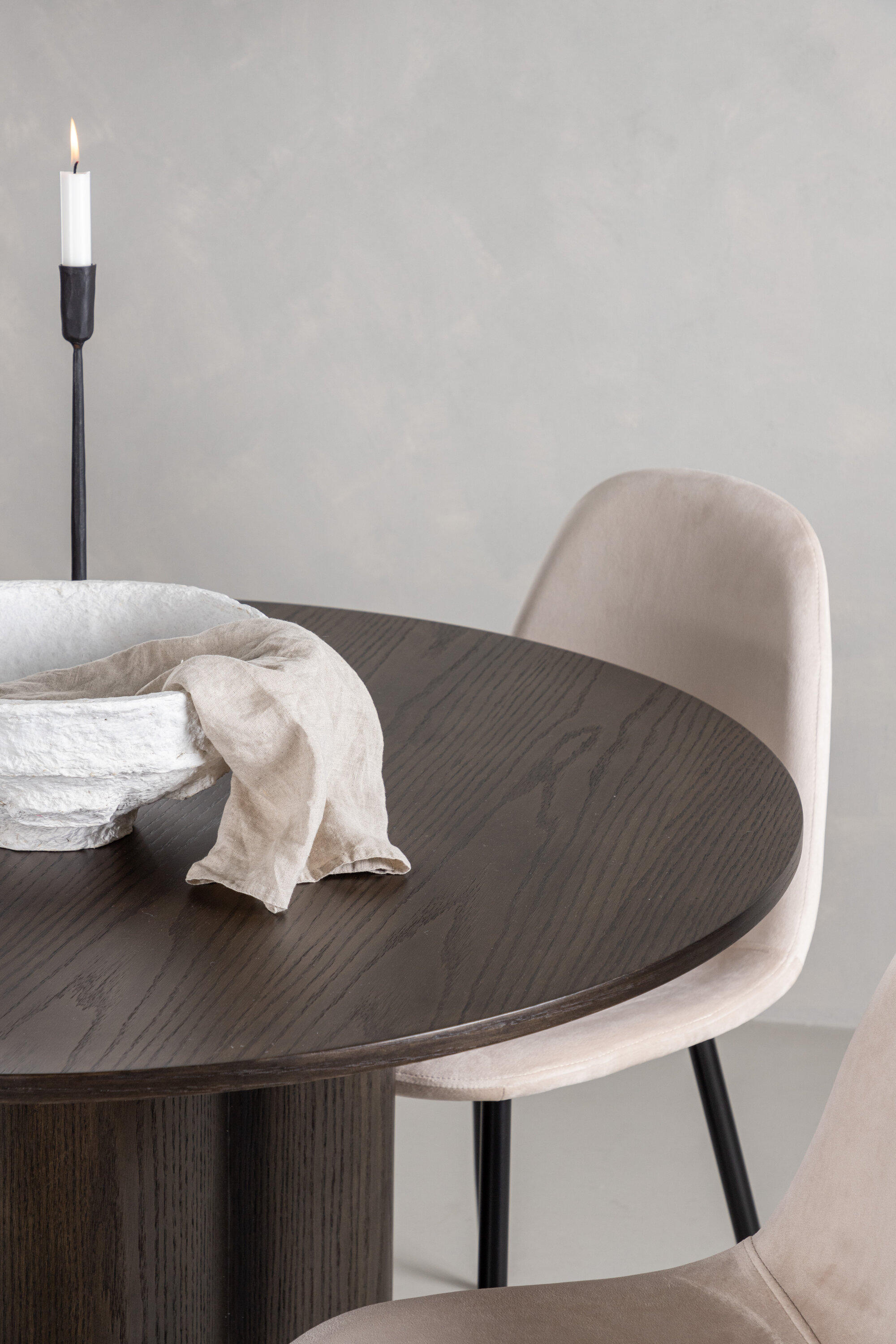 deLOHN Olivia, Polar Kör alakú étkezőgarnitúra