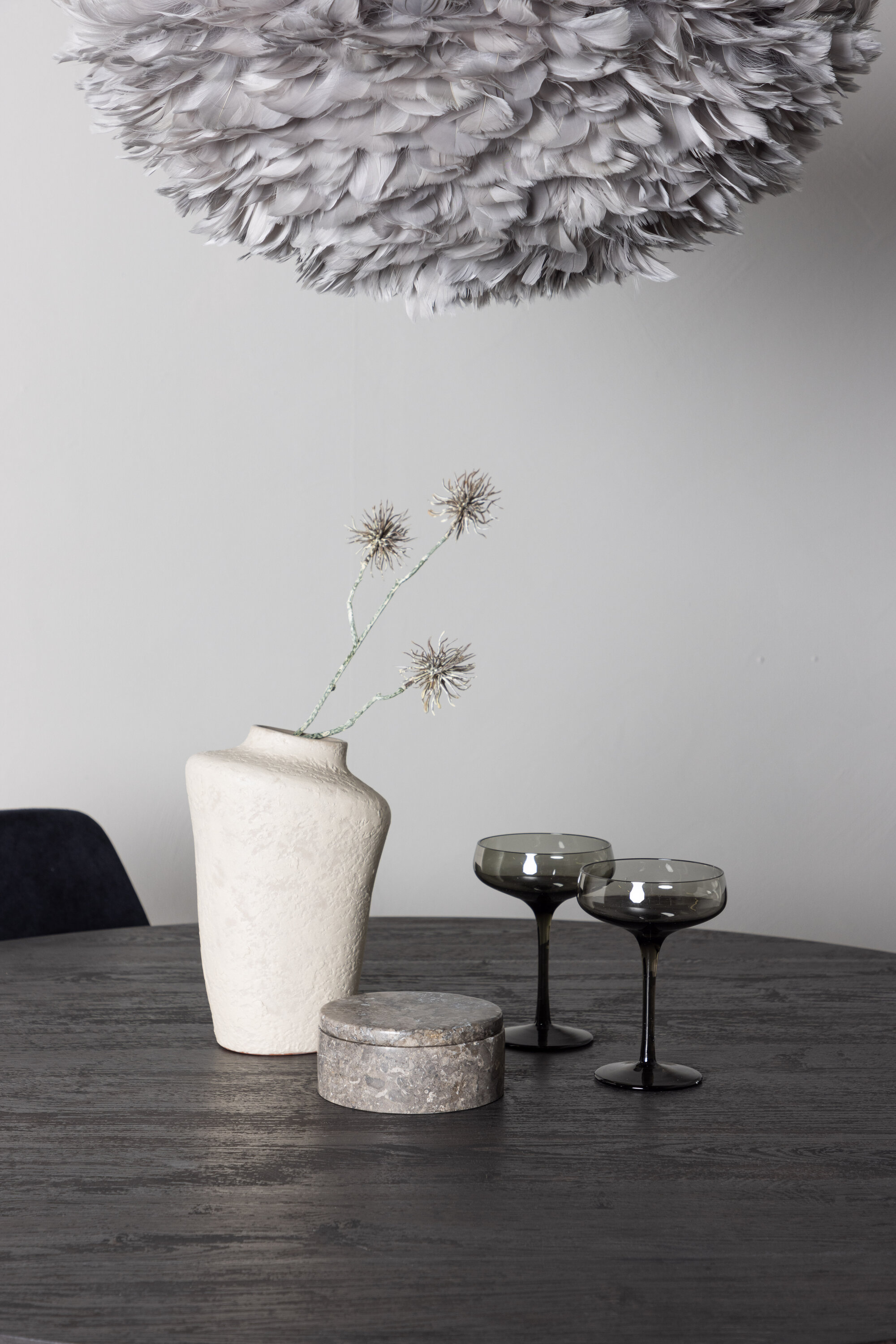 deLOHN Night Kör alakú étkezőgarnitúra