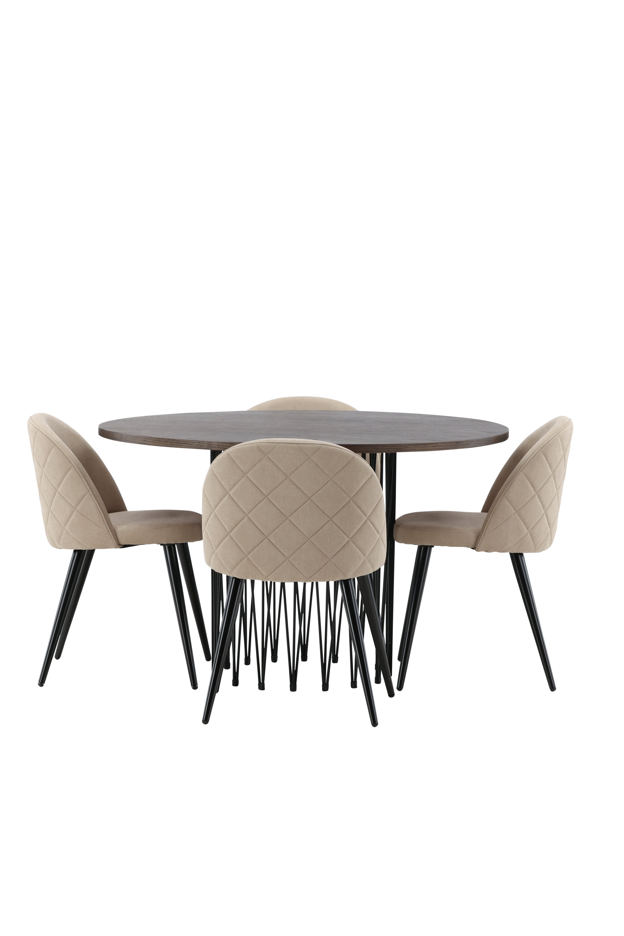 deLOHN Stone round, Velvet Kör alakú étkezőgarnitúra