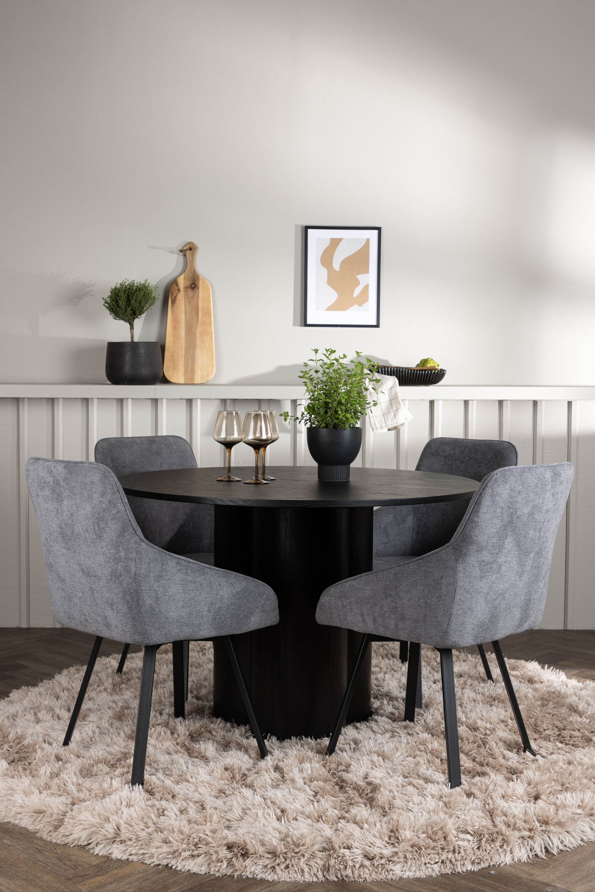 deLOHN Rosie Kör alakú étkezőgarnitúra deLOHN Rosie Kör alakú étkezőgarnitúra