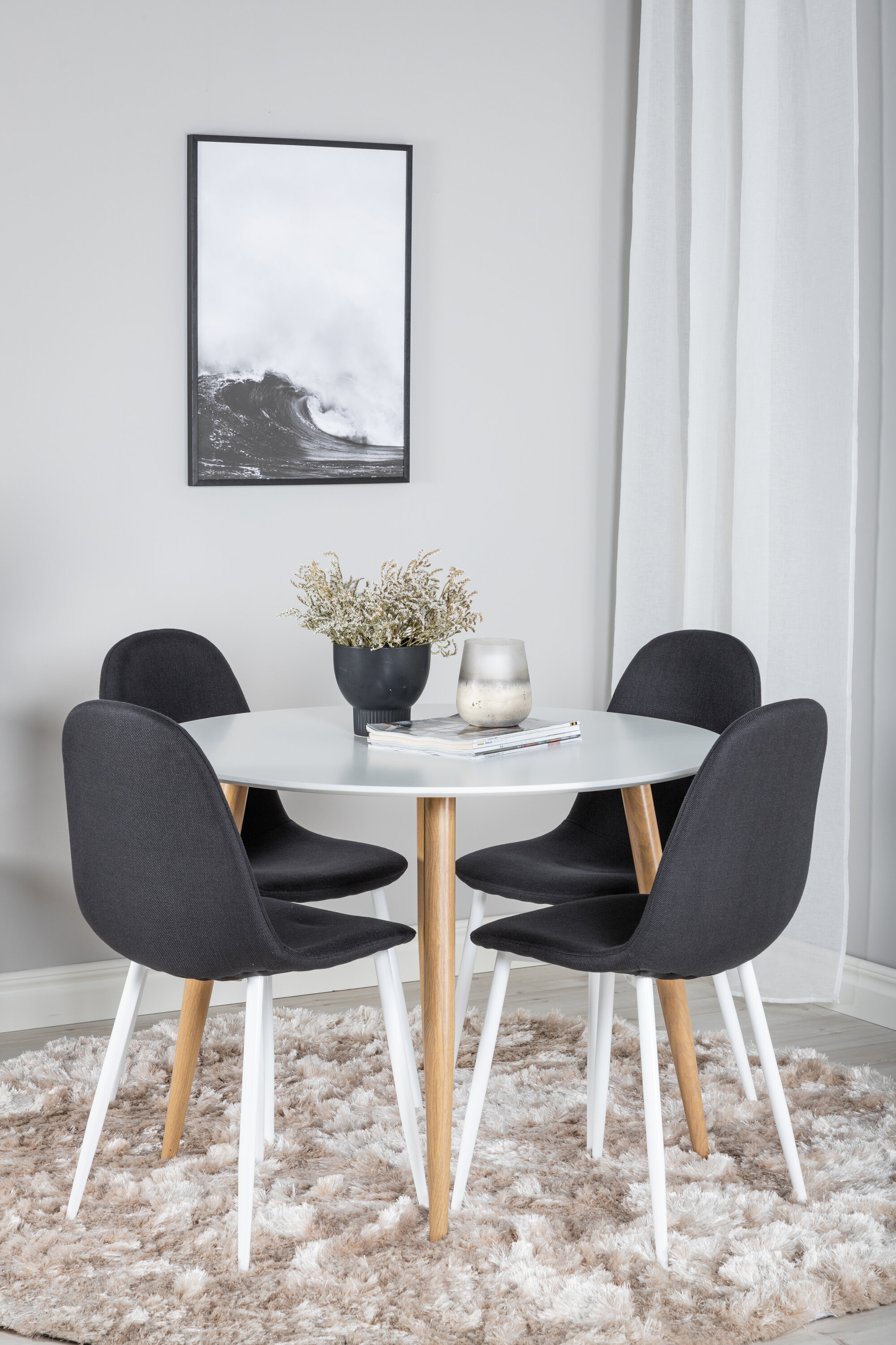 deLOHN Polar, Plaza Kör alakú étkezőgarnitúra