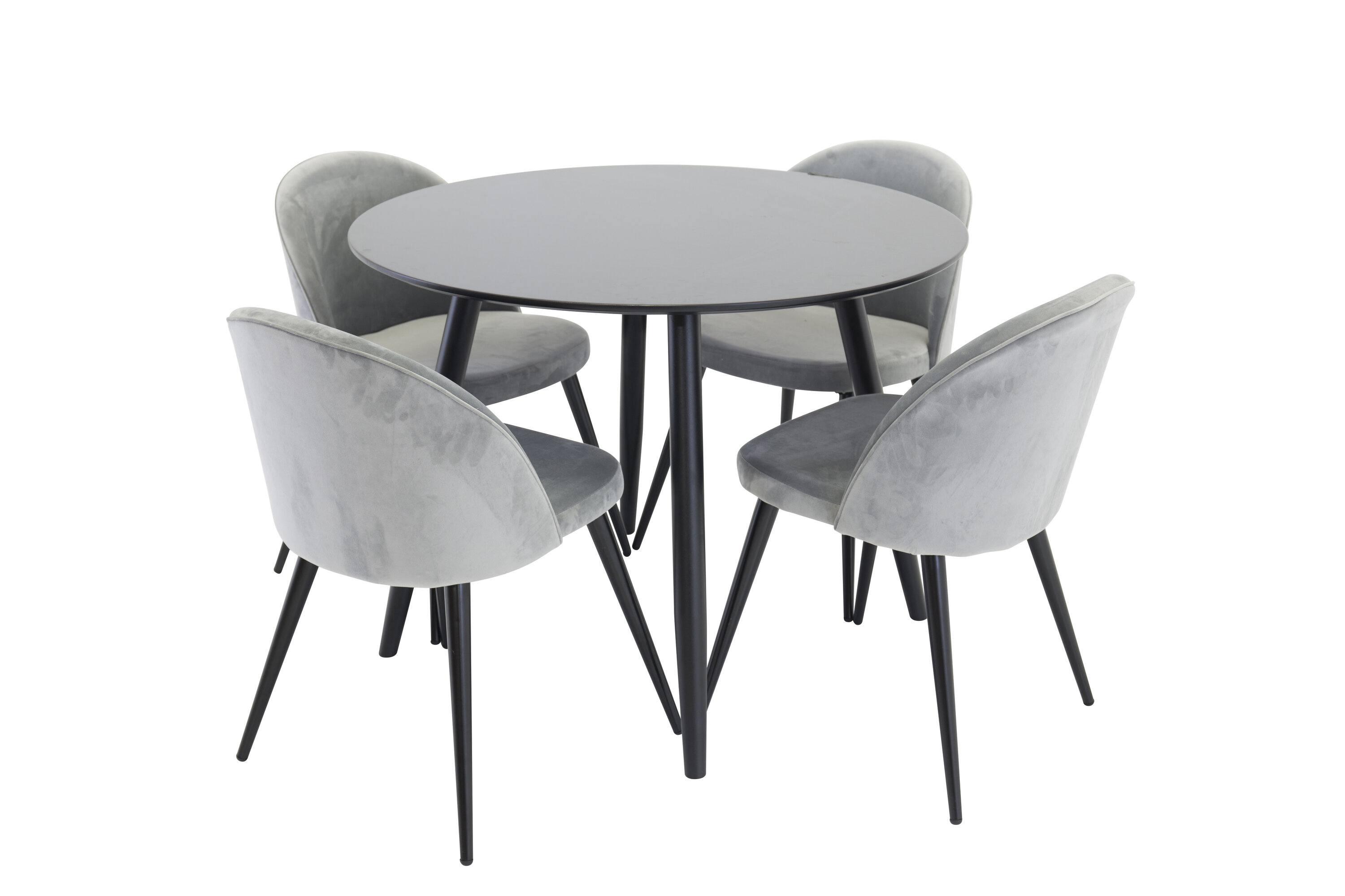 deLOHN Velvet, Plaza Kör alakú étkezőgarnitúra