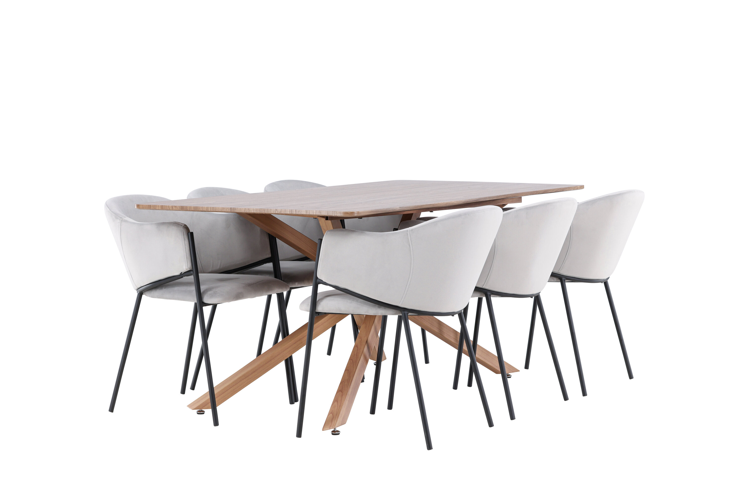 deLOHN Piazza, Evelina Téglalap alakú étkezőgarnitúra