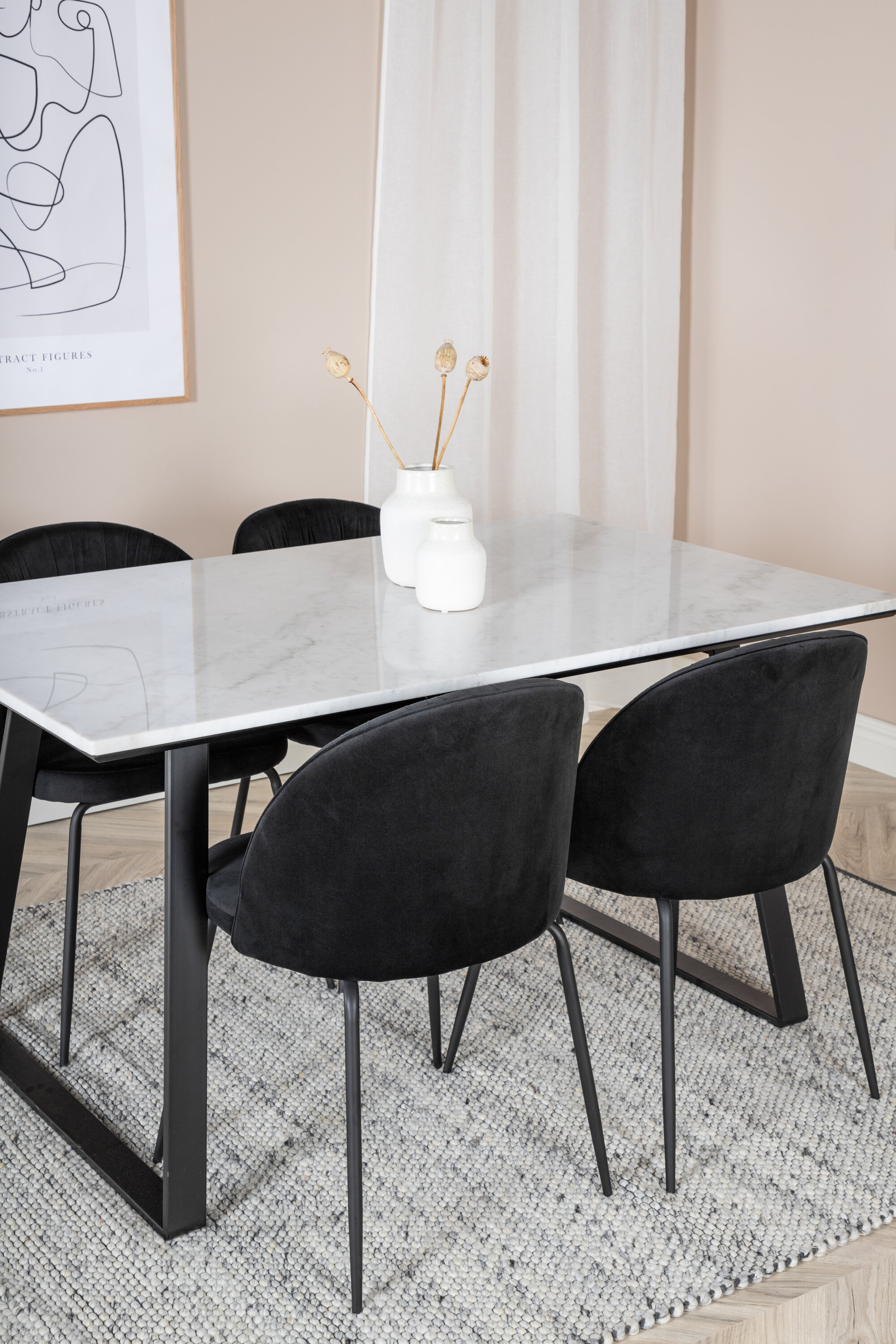 deLOHN Estelle, Wrinkles Téglalap alakú étkezőgarnitúra