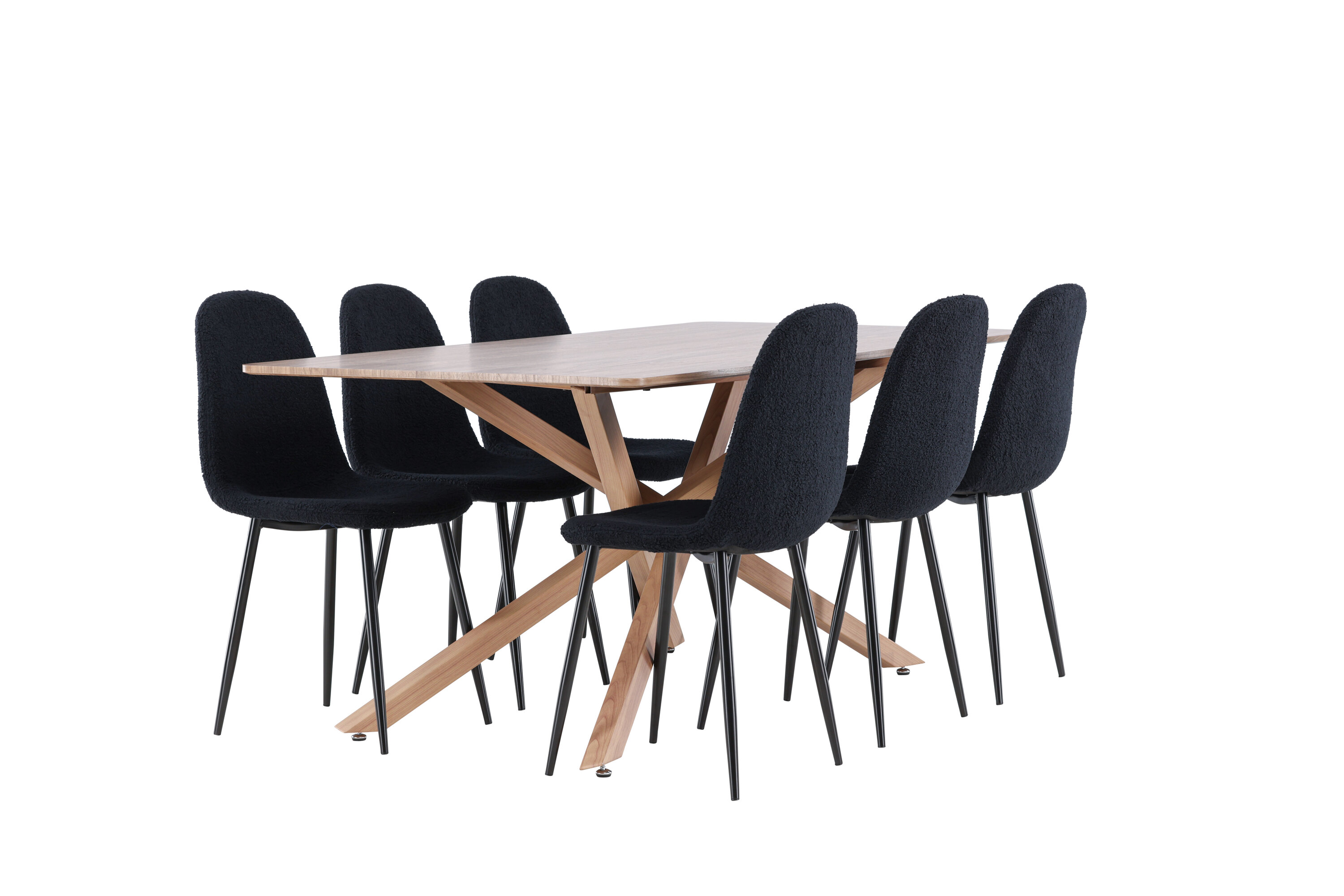 deLOHN Piazza, Polar Téglalap alakú étkezőgarnitúra