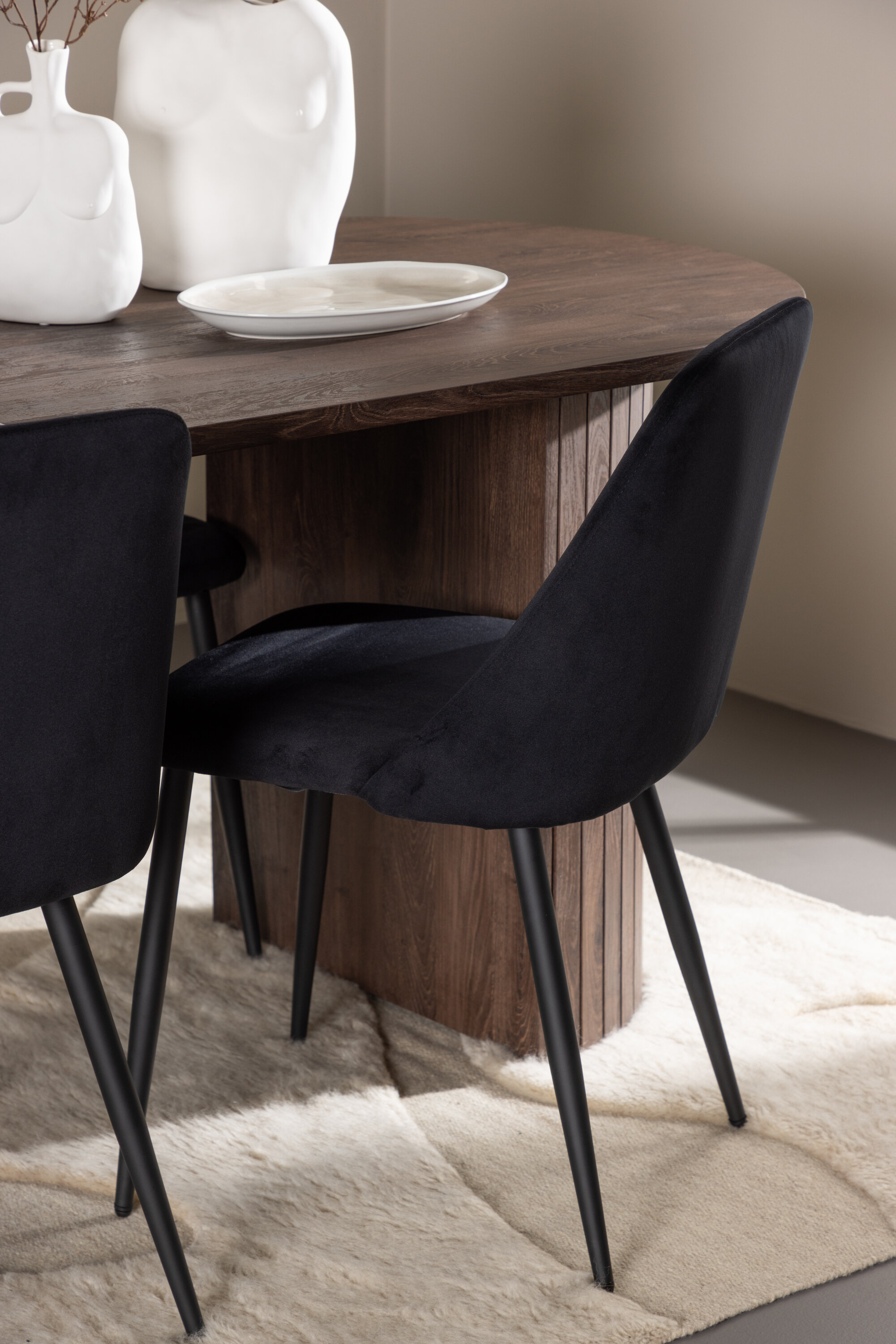 deLOHN Härön, Night Ovális étkezőgarnitúra