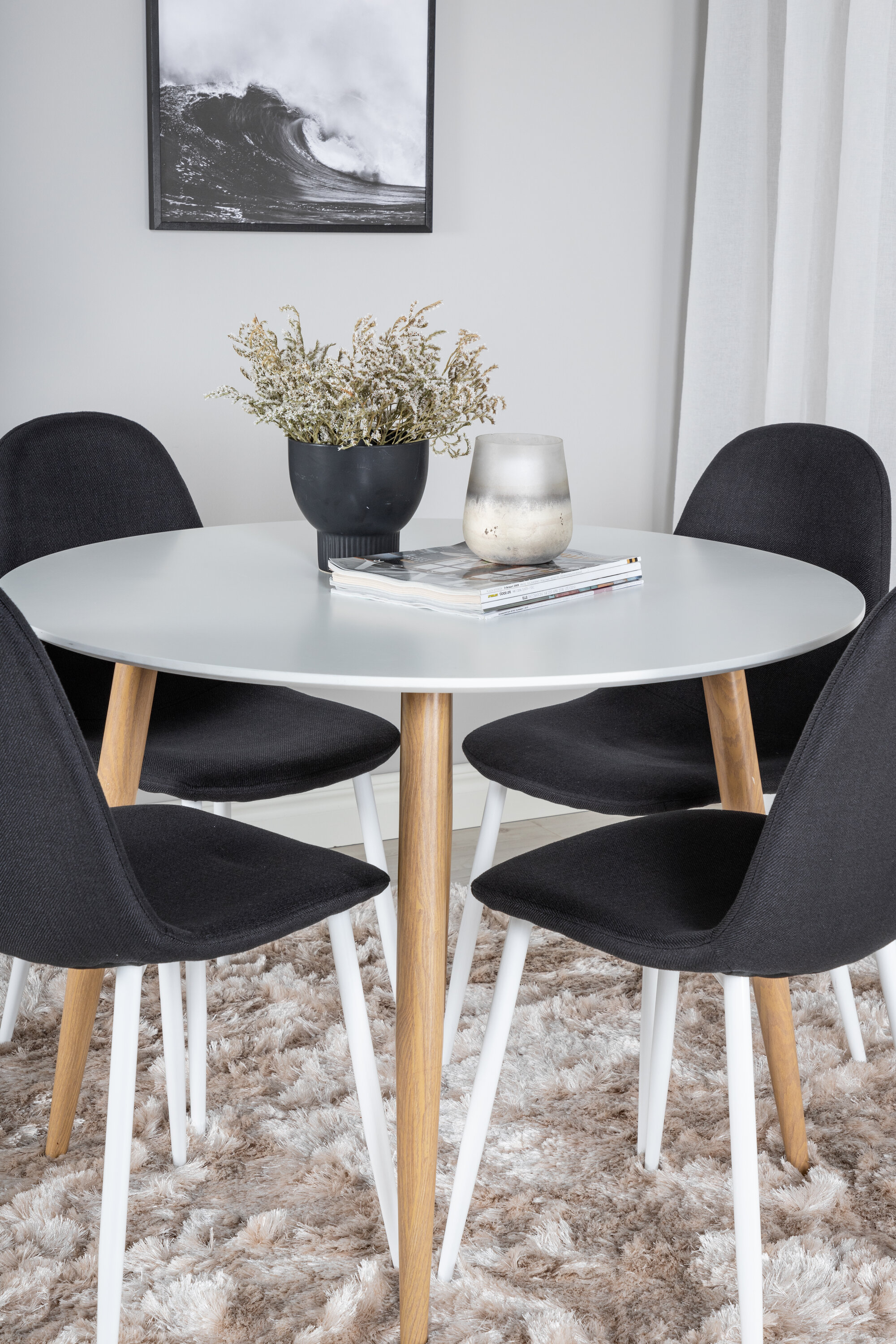 deLOHN Polar, Plaza Kör alakú étkezőgarnitúra