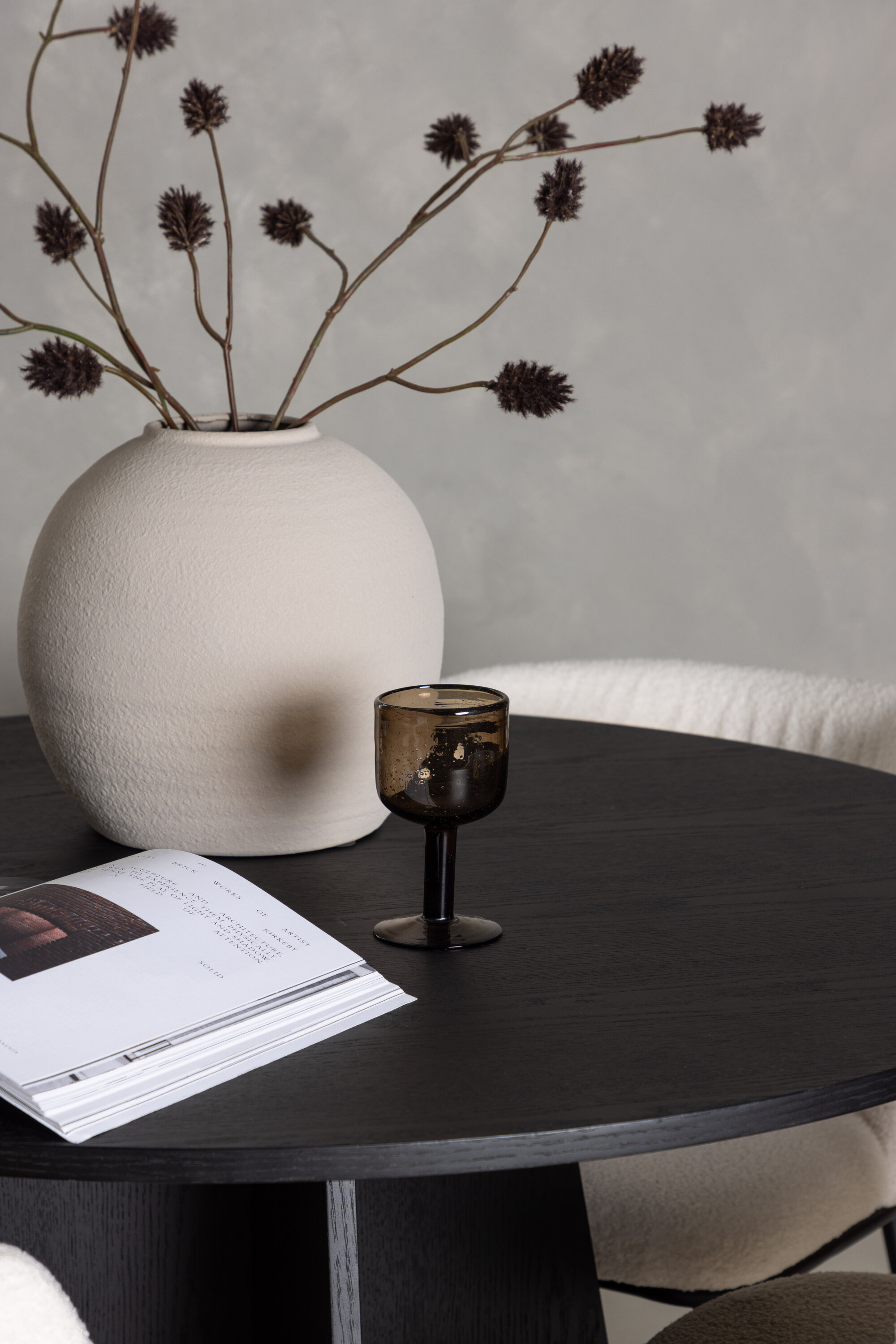 deLOHN Edina Kör alakú étkezőgarnitúra