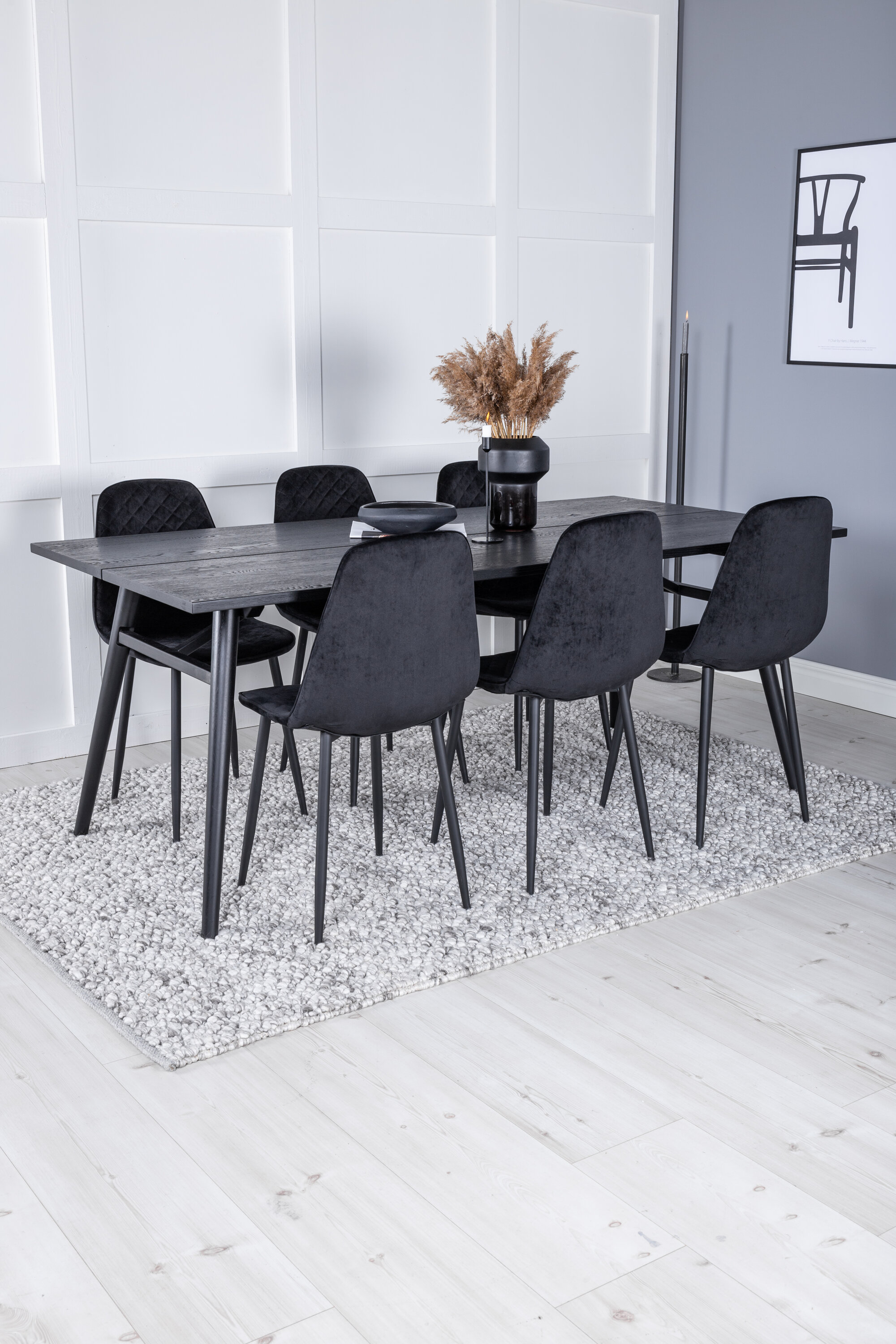 deLOHN Sleek, Polar Téglalap alakú étkezőgarnitúra deLOHN Sleek, Polar Téglalap alakú étkezőgarnitúra