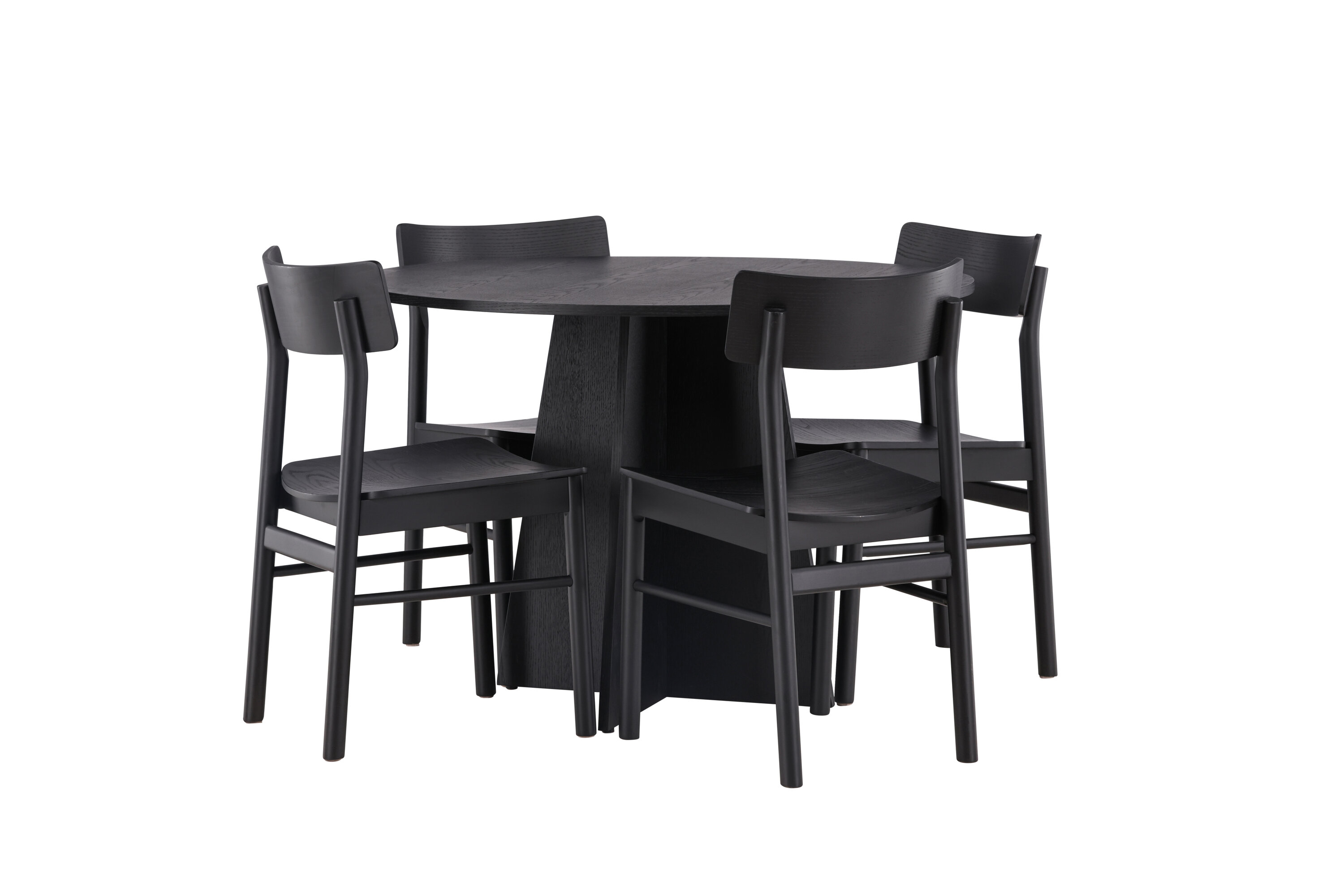 deLOHN Bootcut Oval, Montros Kör alakú étkezőgarnitúra