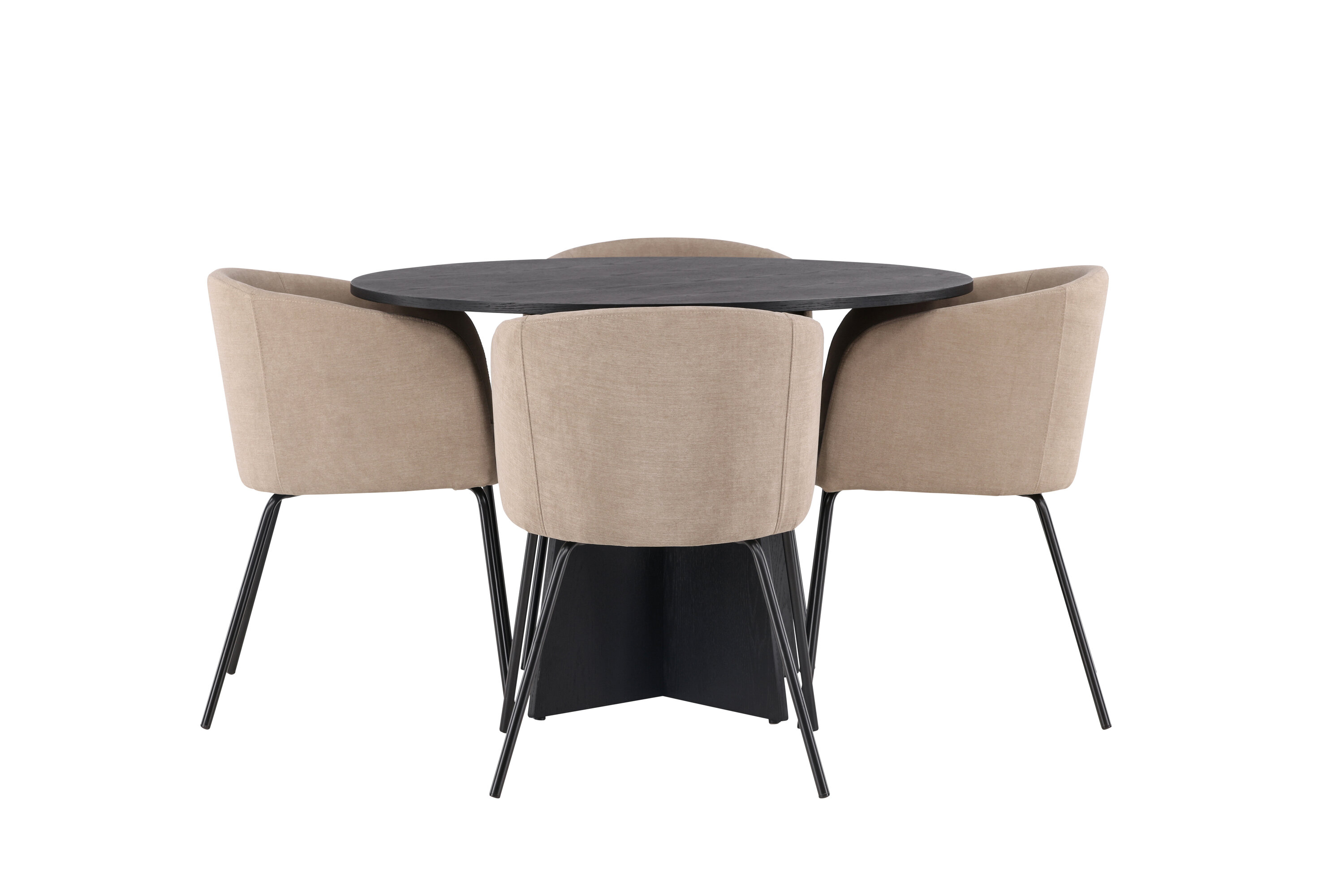 deLOHN Bootcut Round, Berit Kör alakú étkezőgarnitúra