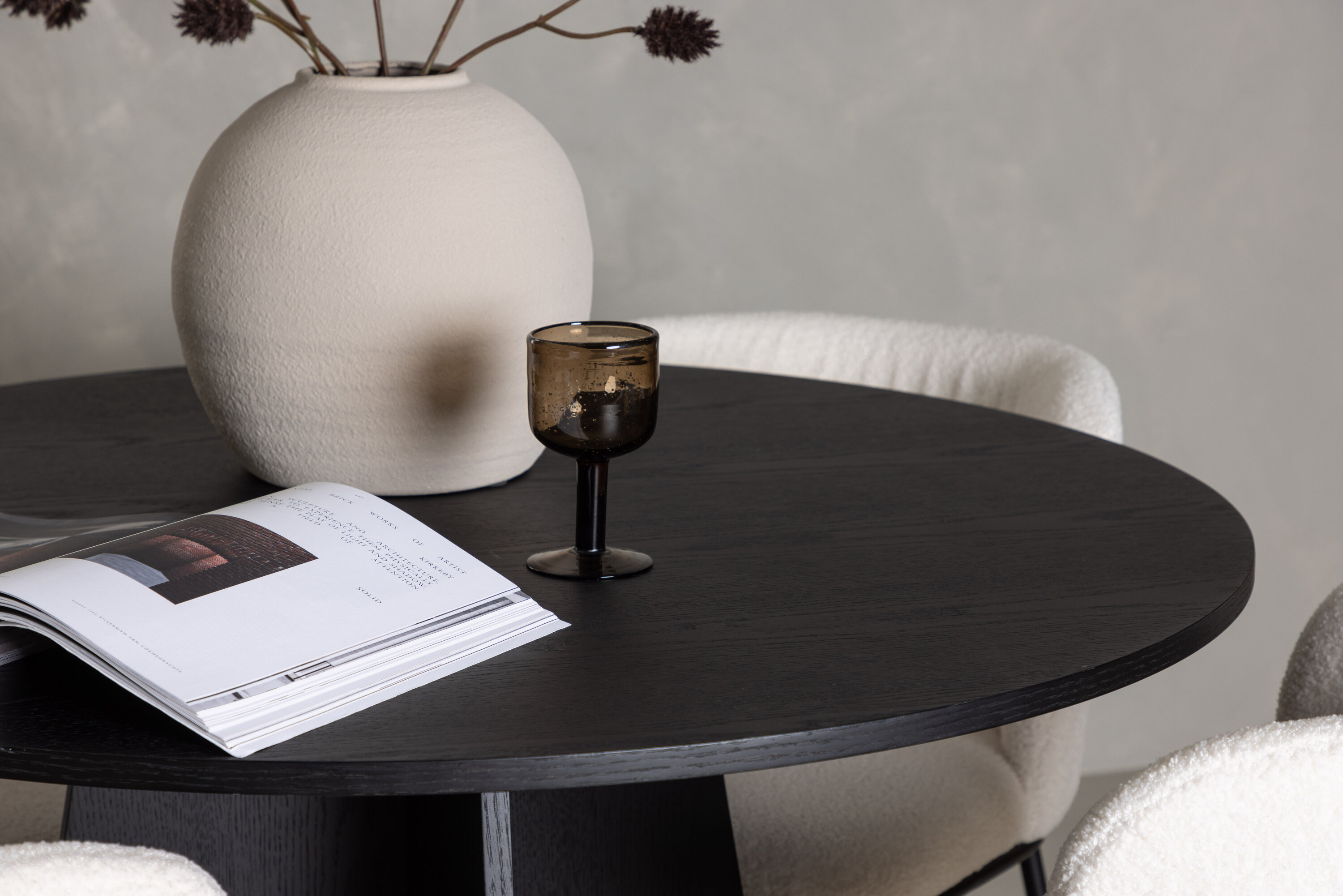 deLOHN Edina Kör alakú étkezőgarnitúra