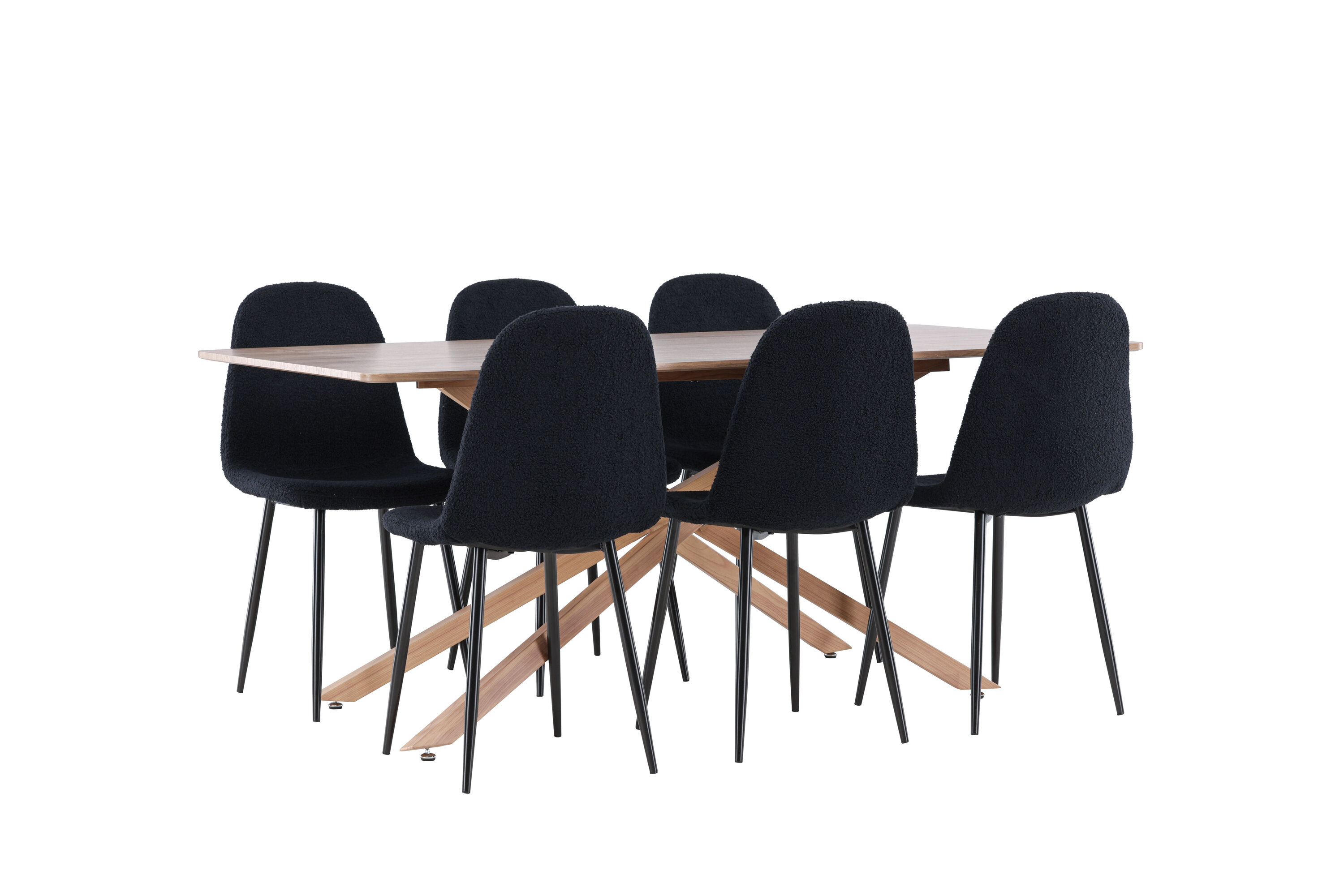 deLOHN Piazza, Polar Téglalap alakú étkezőgarnitúra