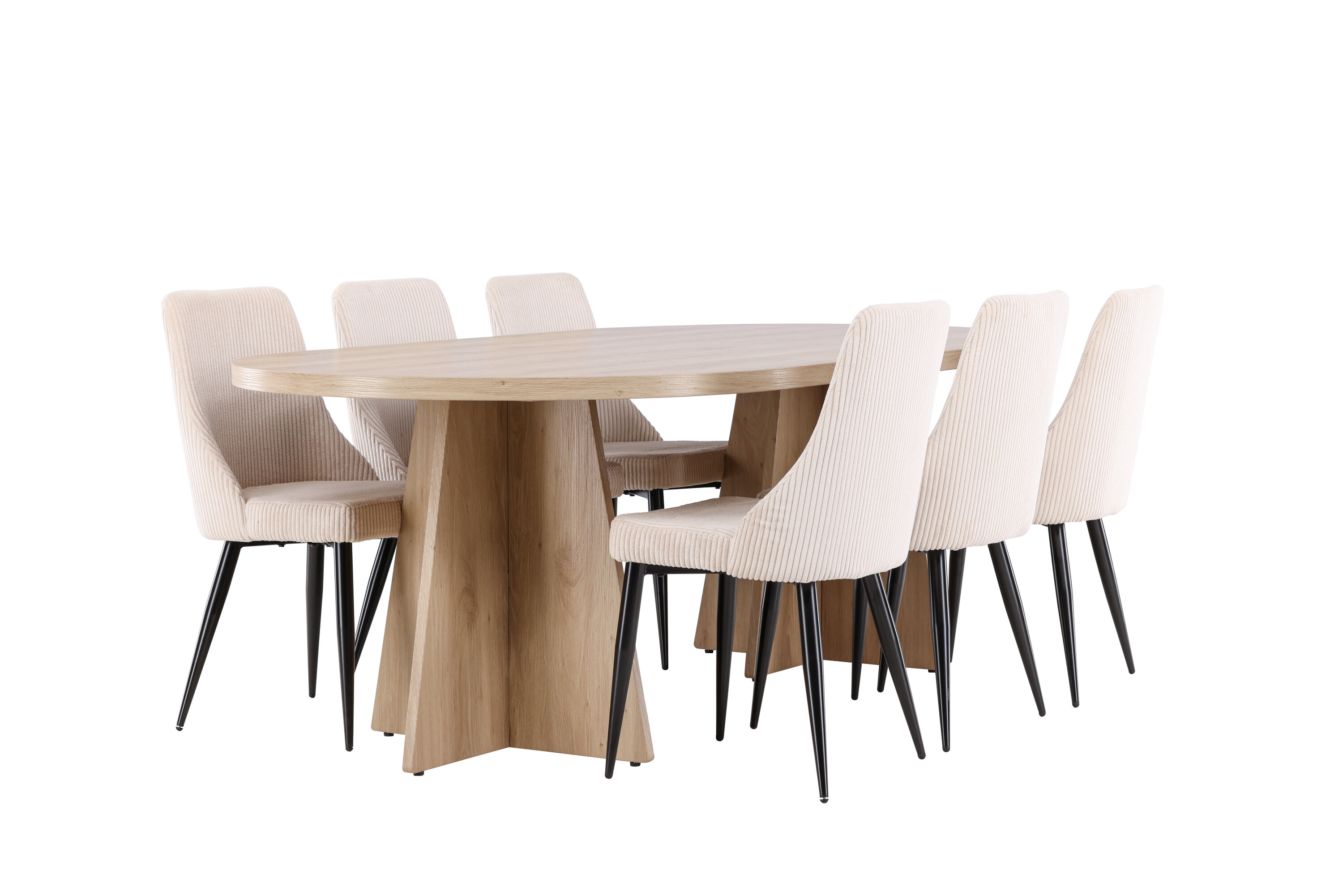 deLOHN Bootcut, Leone Ovális étkezőgarnitúra