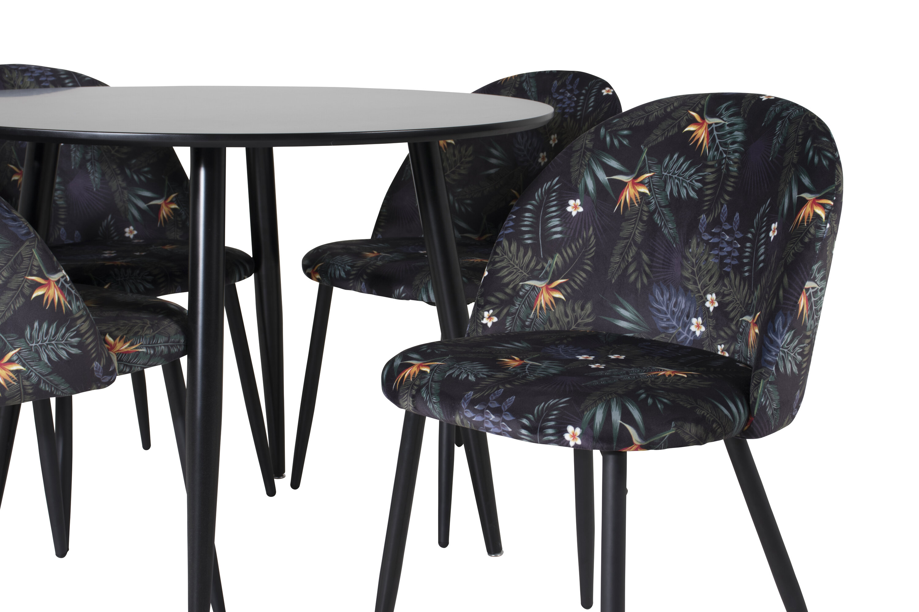 deLOHN Velvet, Plaza Kör alakú étkezőgarnitúra