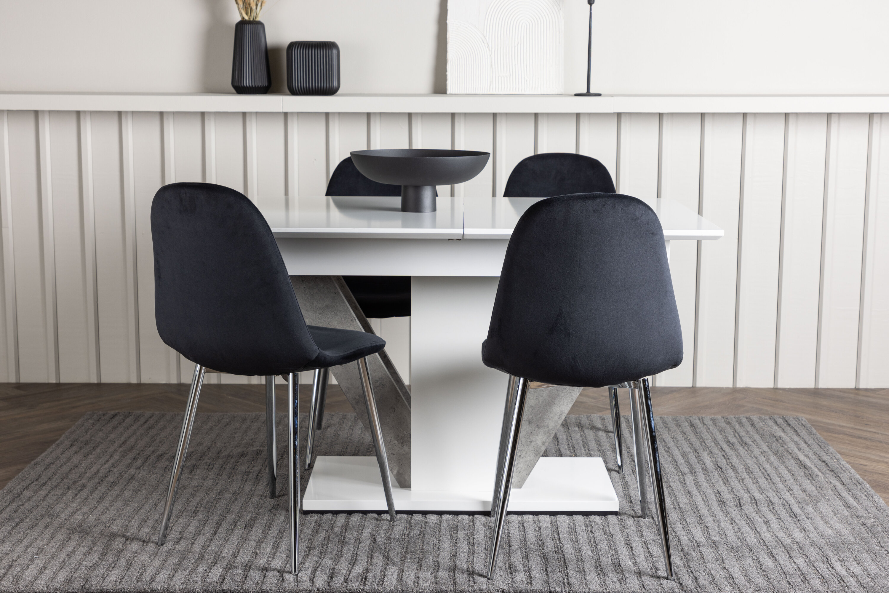 deLOHN Polar Téglalap alakú étkezőgarnitúra