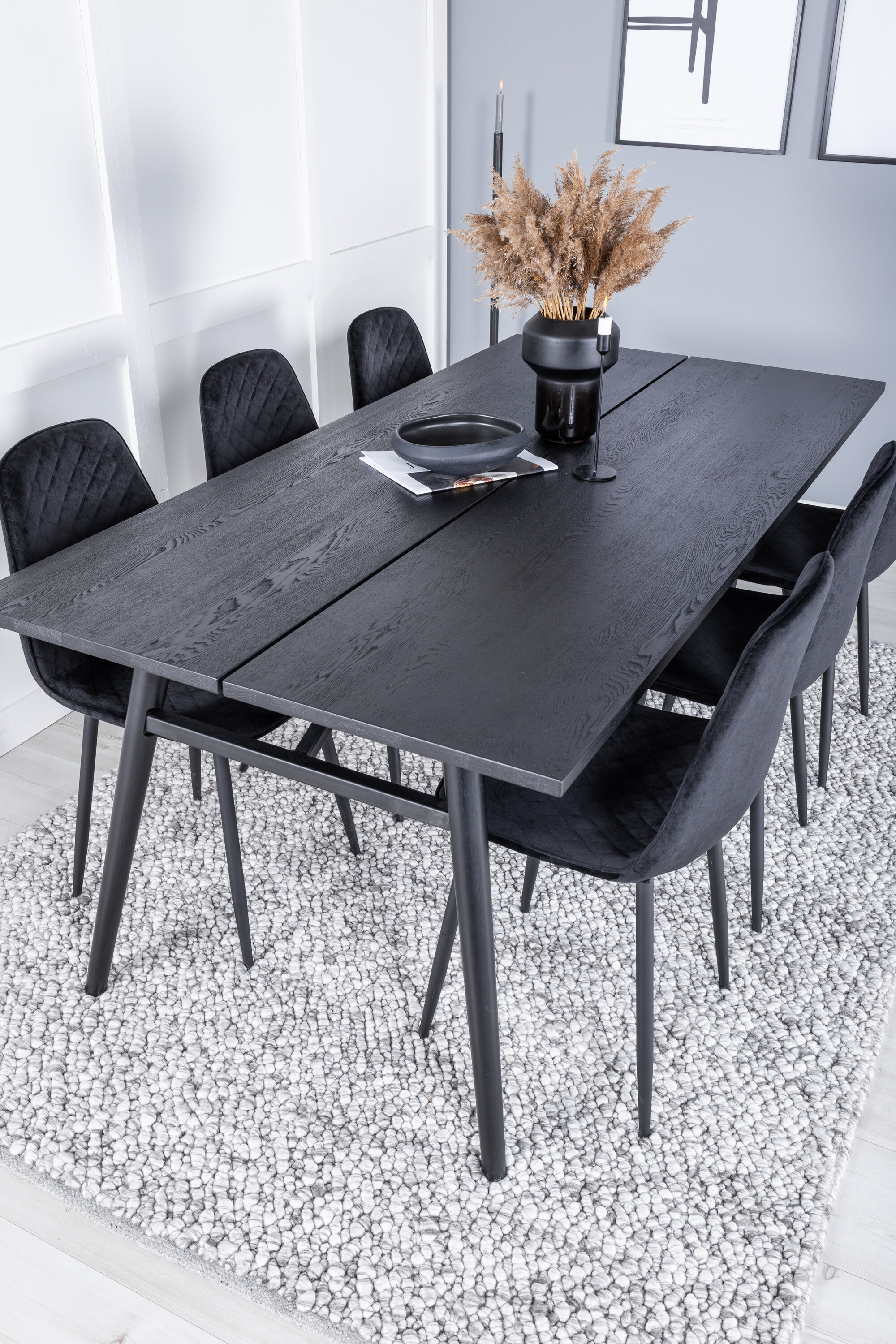 deLOHN Sleek, Polar Téglalap alakú étkezőgarnitúra deLOHN Sleek, Polar Téglalap alakú étkezőgarnitúra