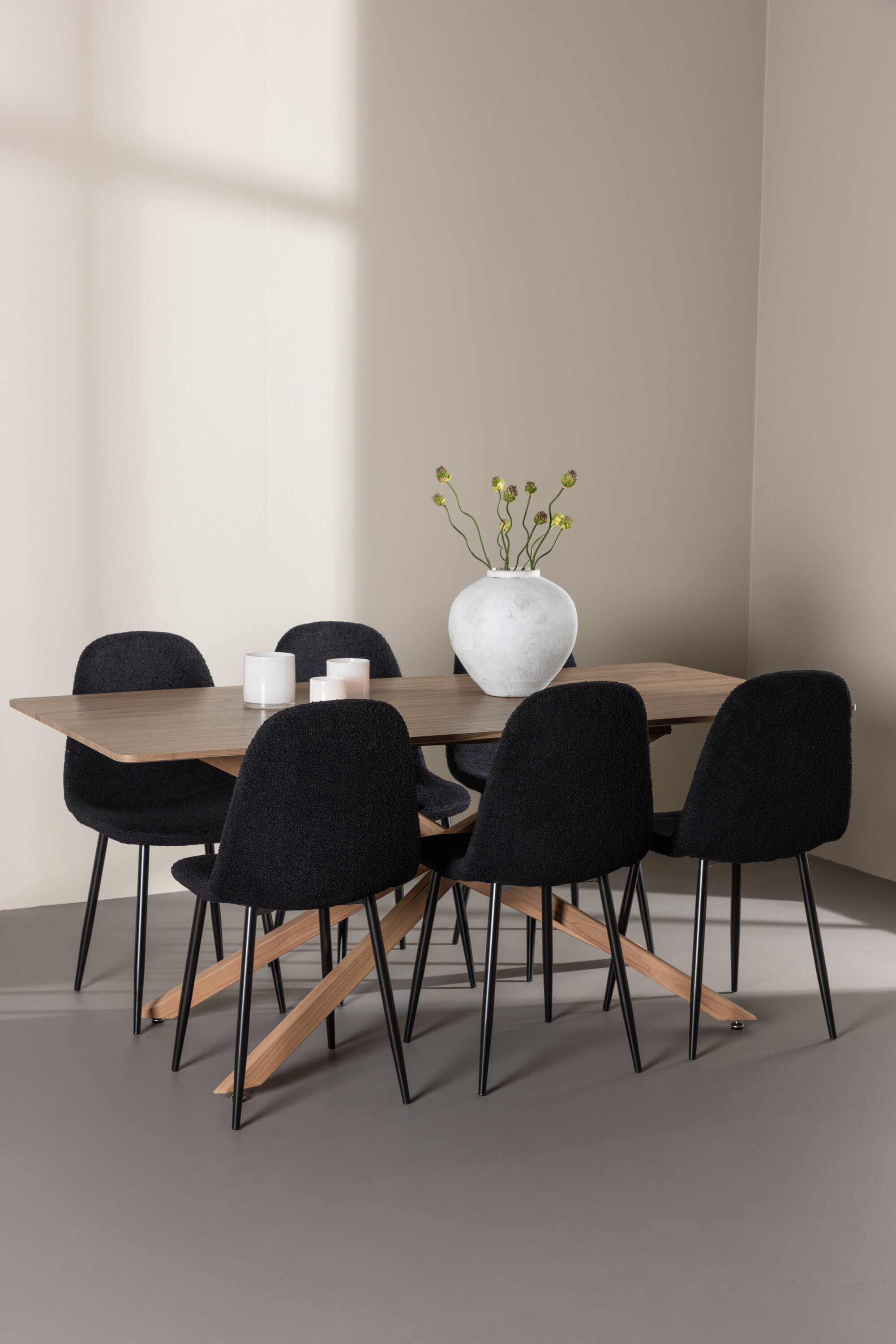 deLOHN Piazza, Polar Téglalap alakú étkezőgarnitúra deLOHN Piazza, Polar Téglalap alakú étkezőgarnitúra