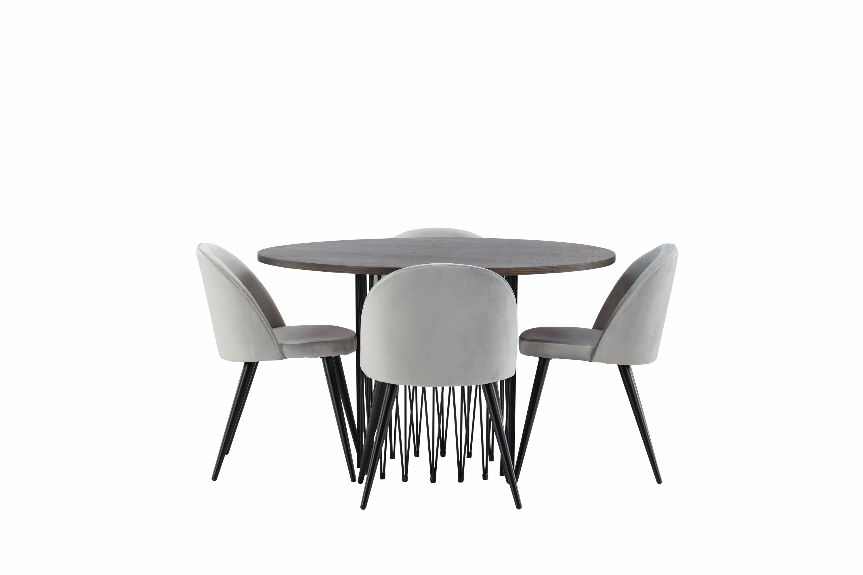 deLOHN Stone round, Velvet Kör alakú étkezőgarnitúra