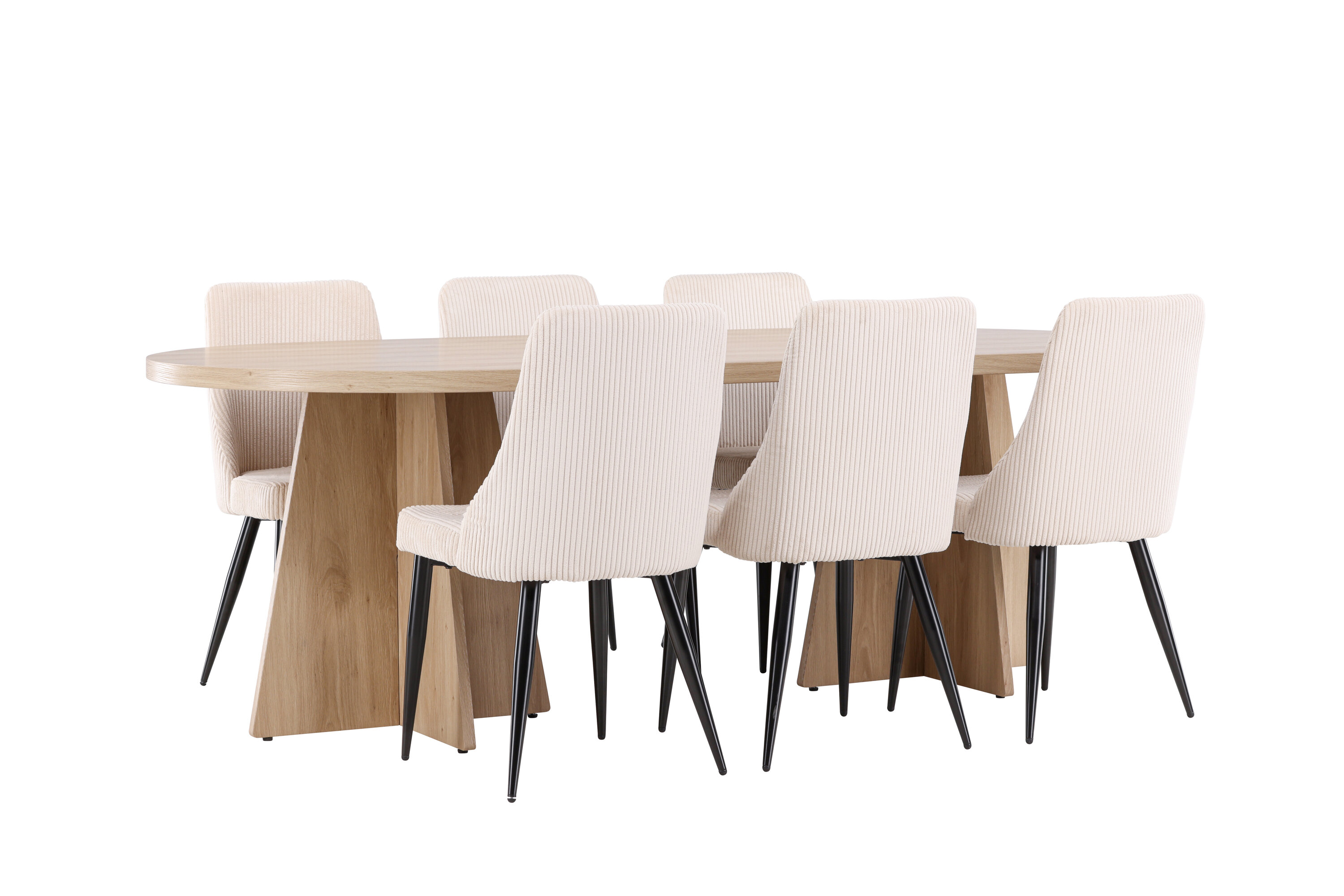 deLOHN Bootcut, Leone Ovális étkezőgarnitúra