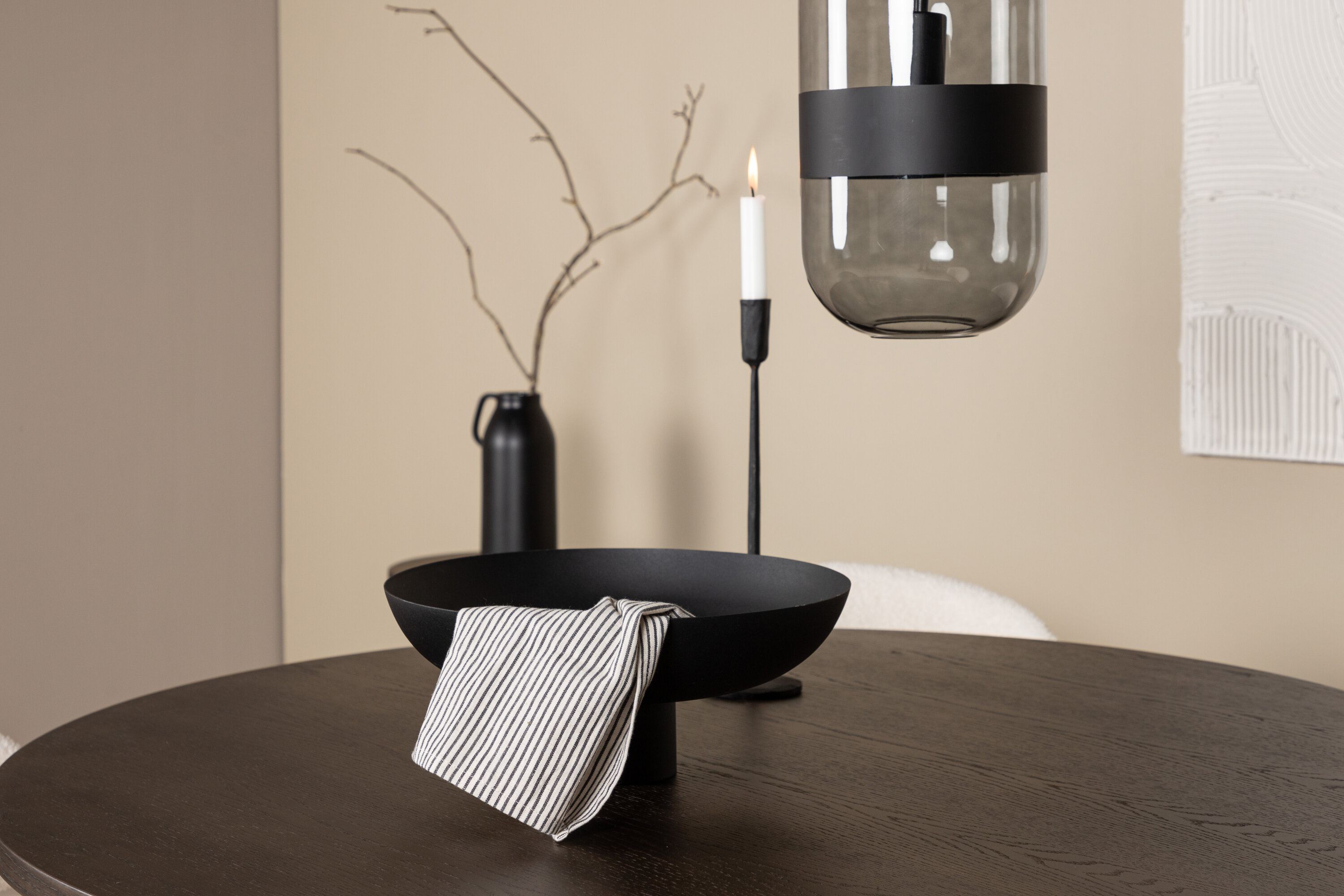 deLOHN Stone round, Chico Kör alakú étkezőgarnitúra