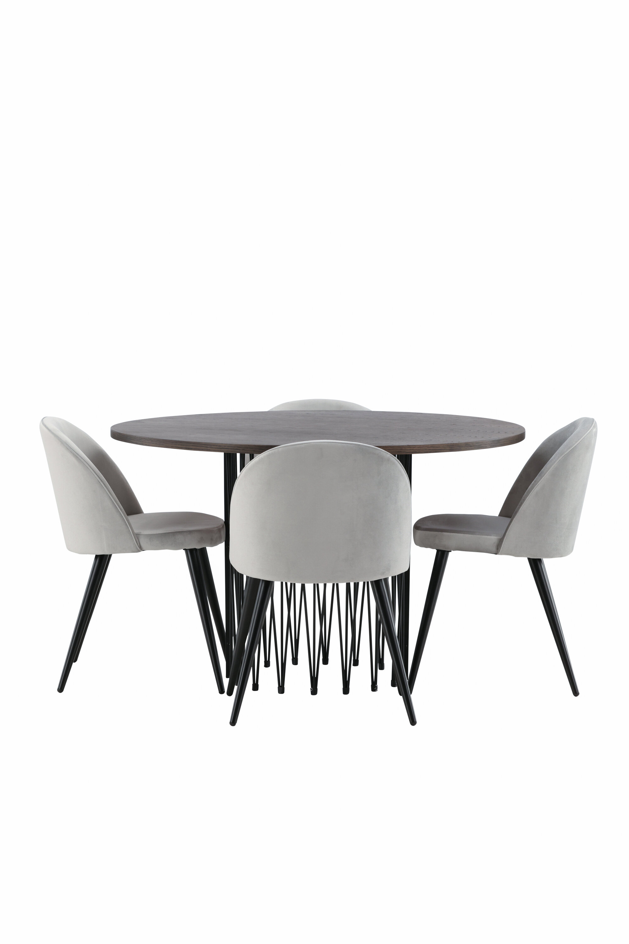 deLOHN Stone round, Velvet Kör alakú étkezőgarnitúra