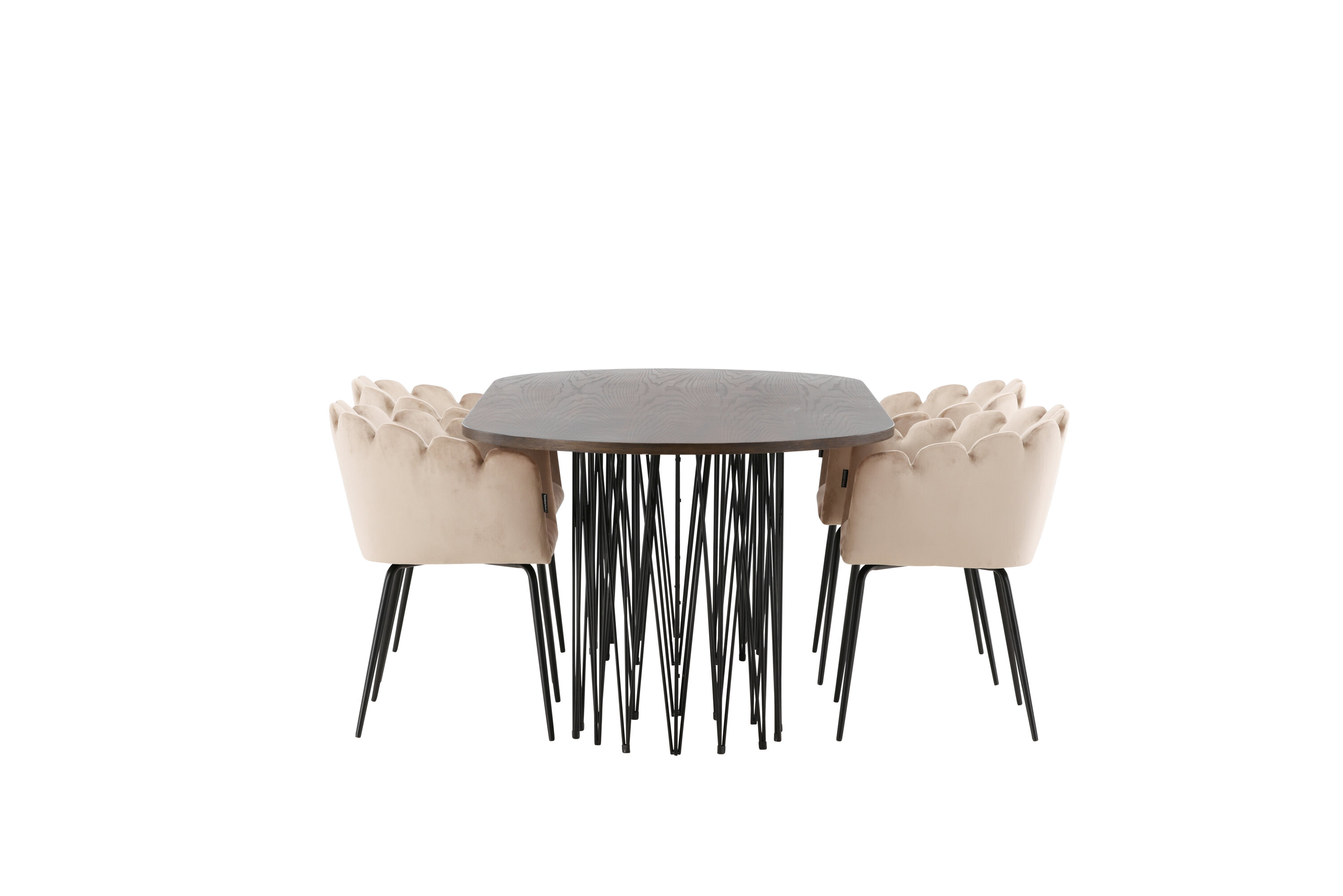 deLOHN Stone oval, Limhamn Ovális étkezőgarnitúra