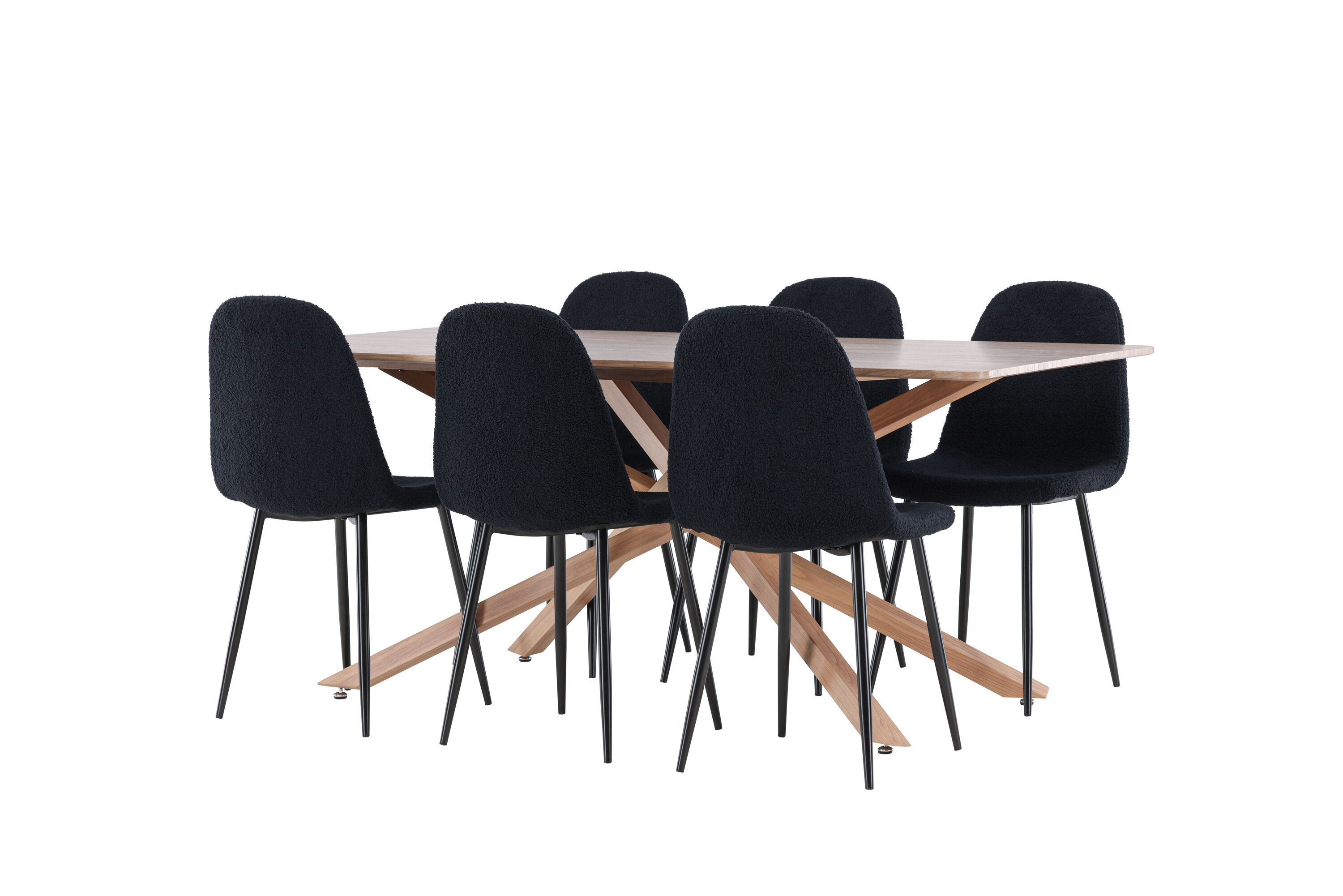 deLOHN Piazza, Polar Téglalap alakú étkezőgarnitúra