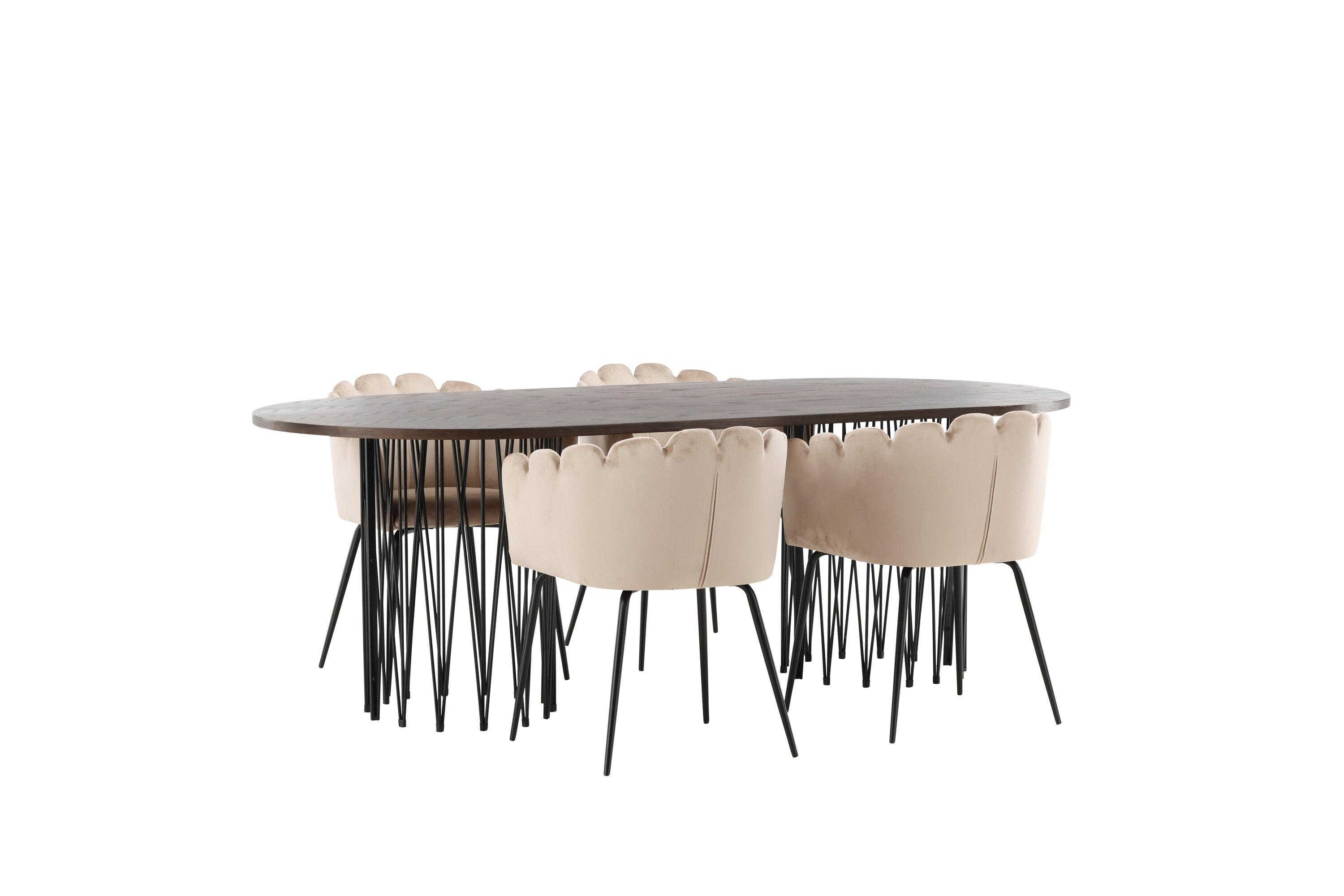 deLOHN Stone oval, Limhamn Ovális étkezőgarnitúra