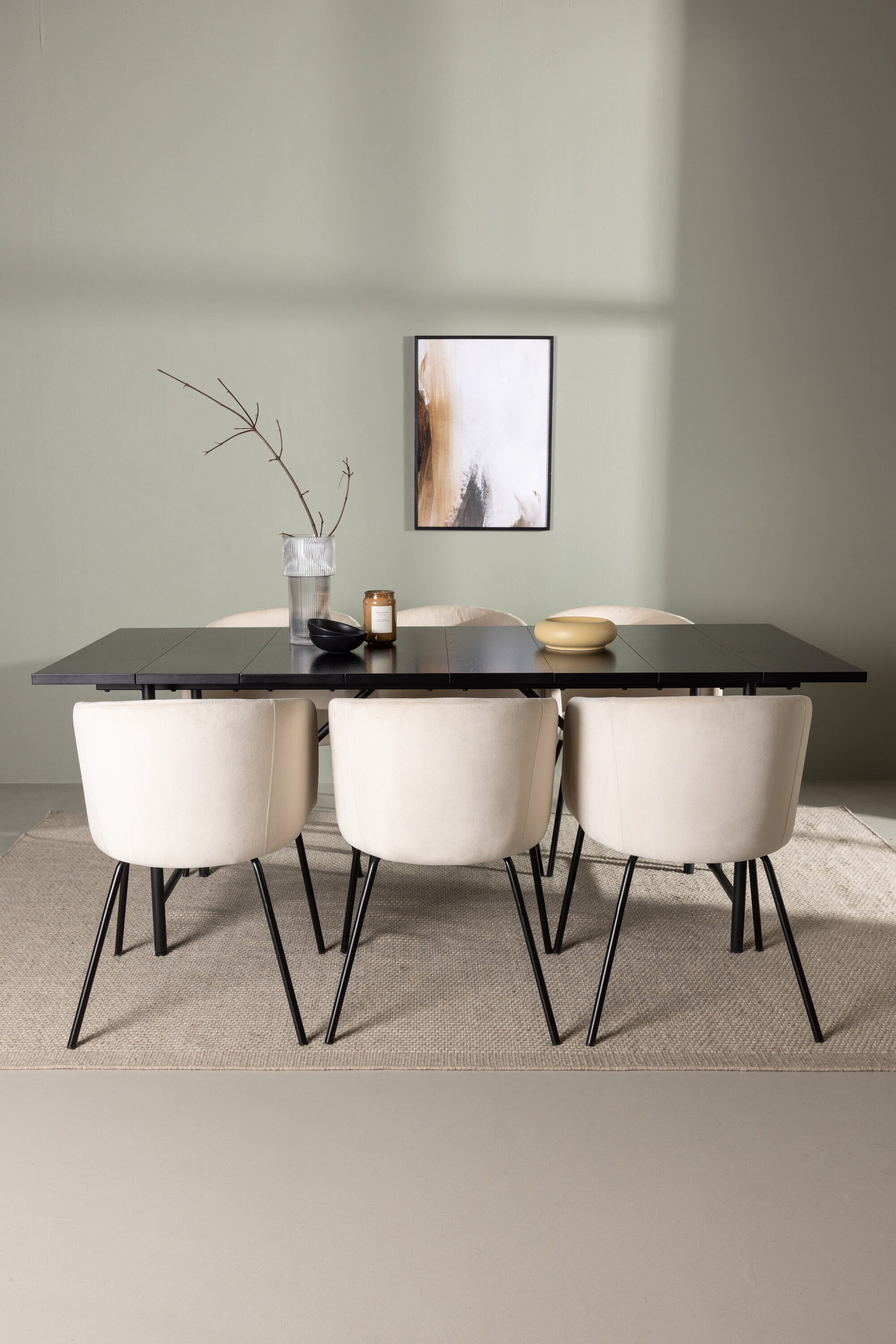 deLOHN Berit Téglalap alakú étkezőgarnitúra