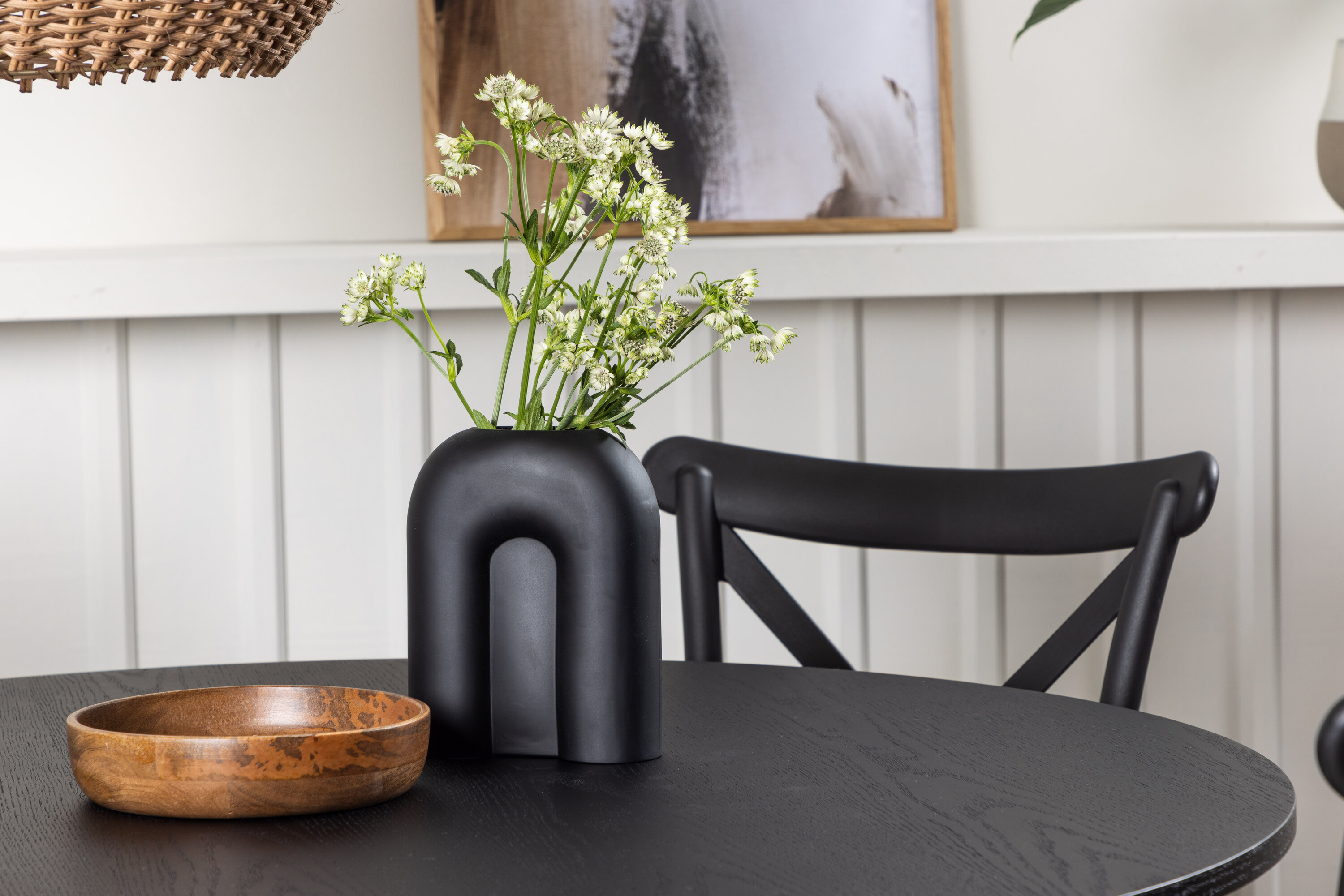 deLOHN Bootcut Round, Crosett Kör alakú étkezőgarnitúra