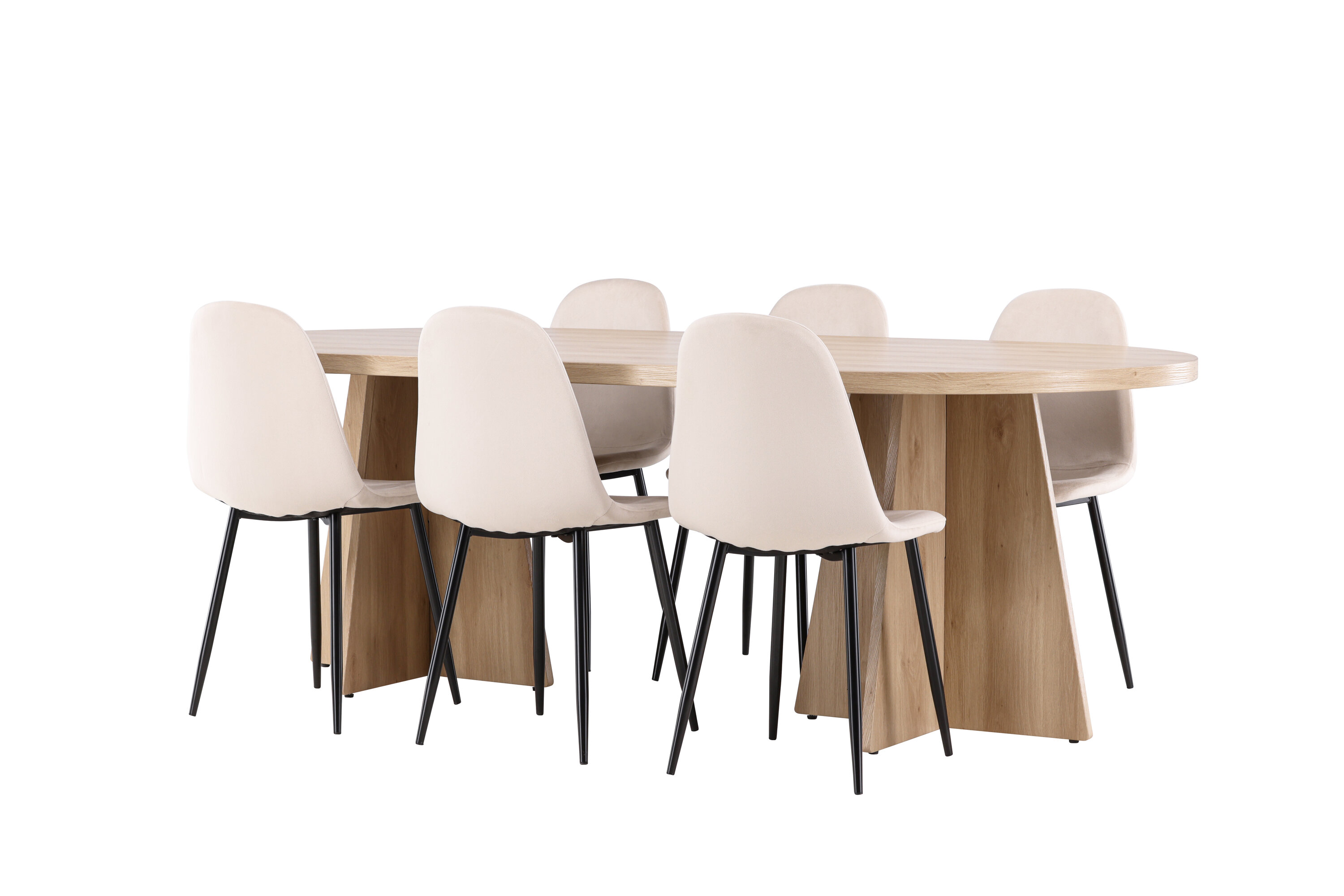 deLOHN Bootcut, Polar Ovális étkezőgarnitúra