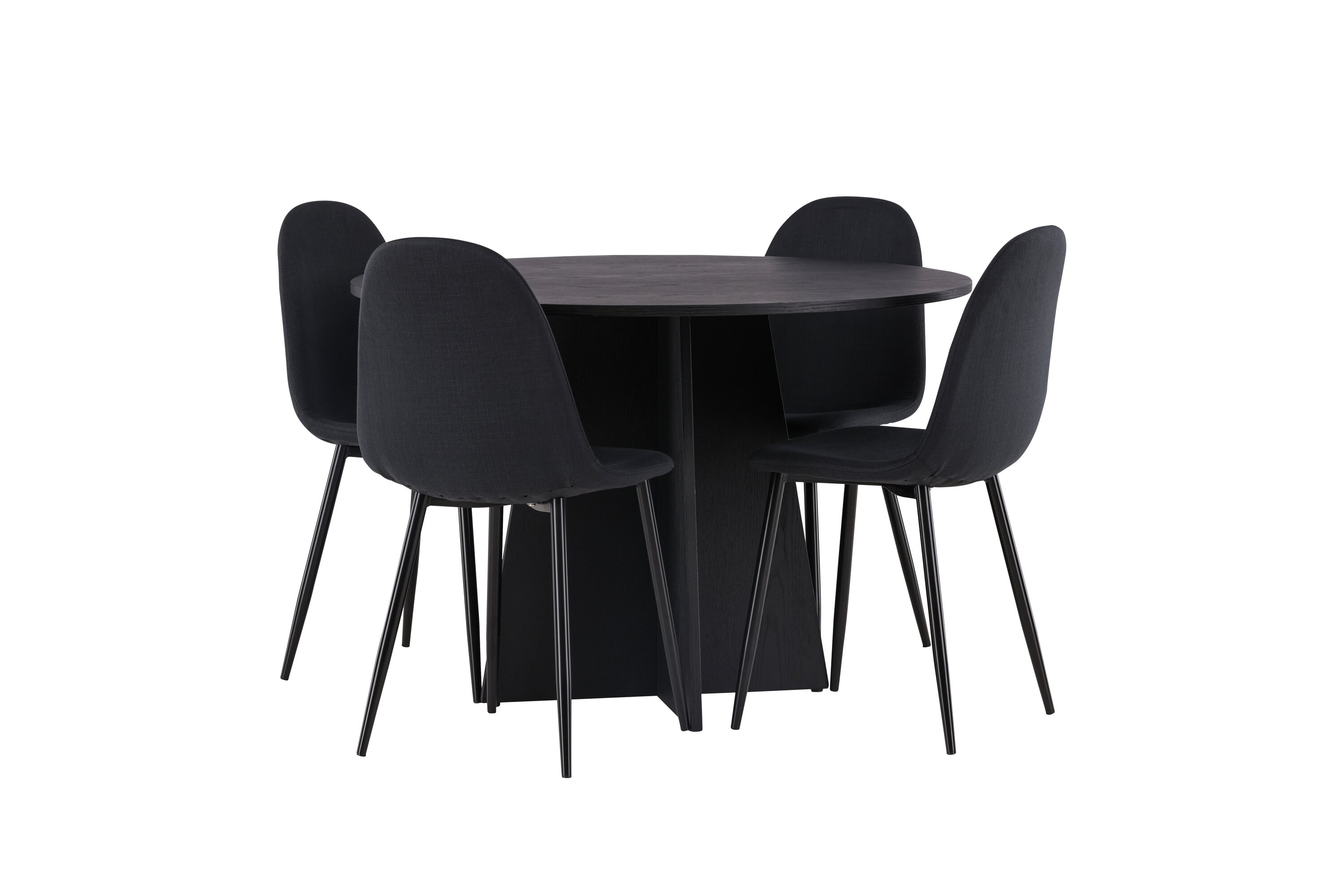 deLOHN Bootcut Round, Polar Kör alakú étkezőgarnitúra