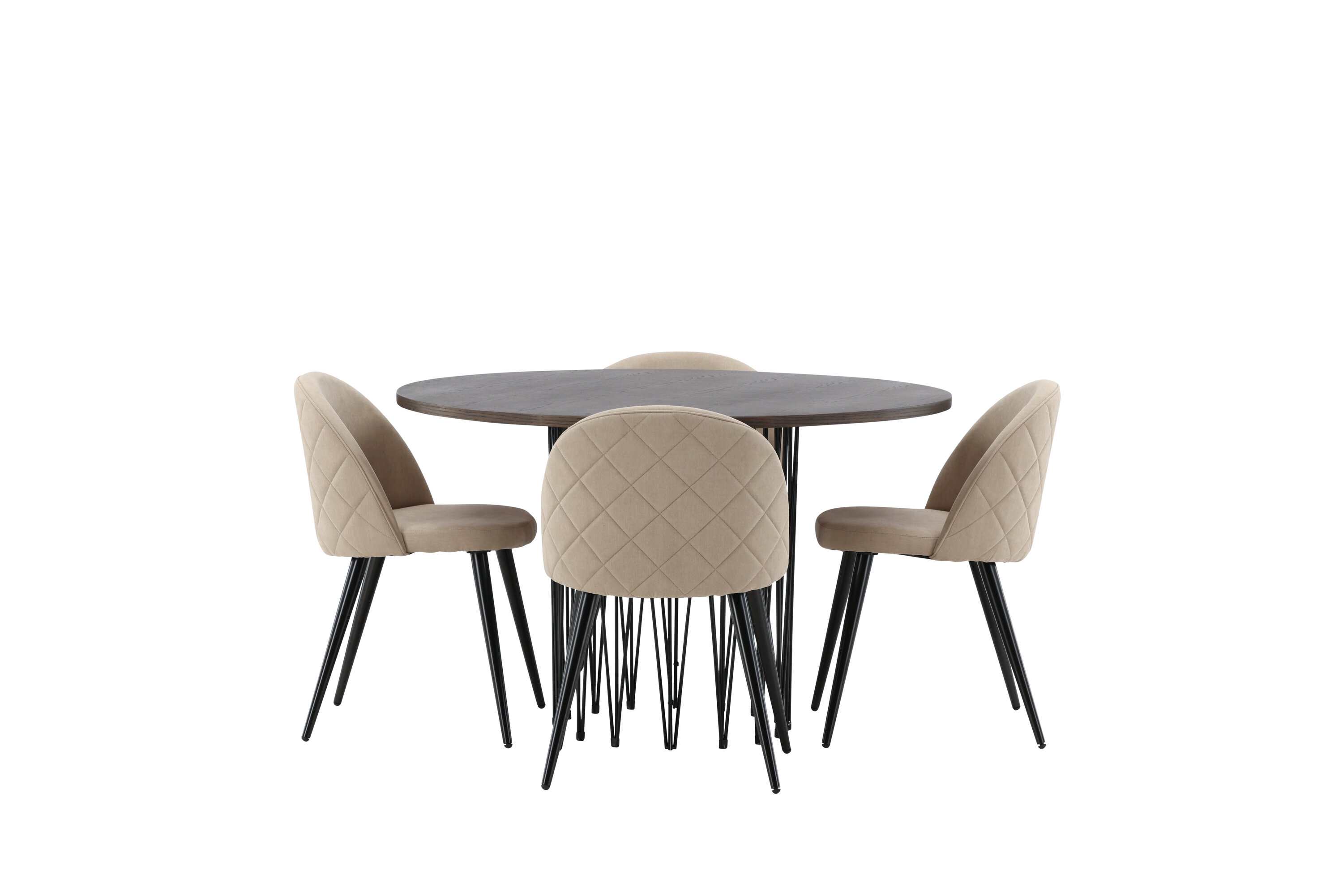 deLOHN Stone round, Velvet Kör alakú étkezőgarnitúra