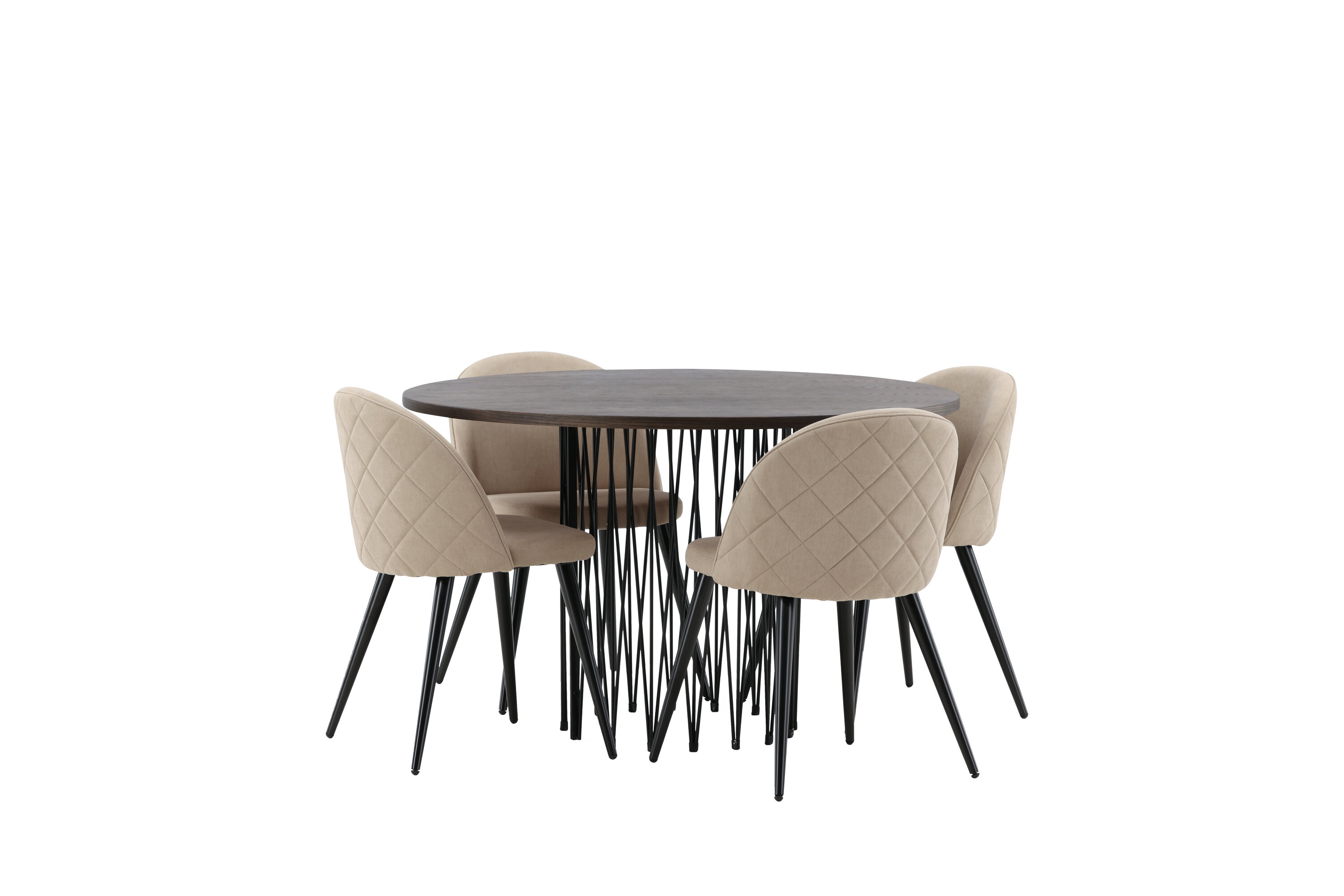 deLOHN Stone round, Velvet Kör alakú étkezőgarnitúra