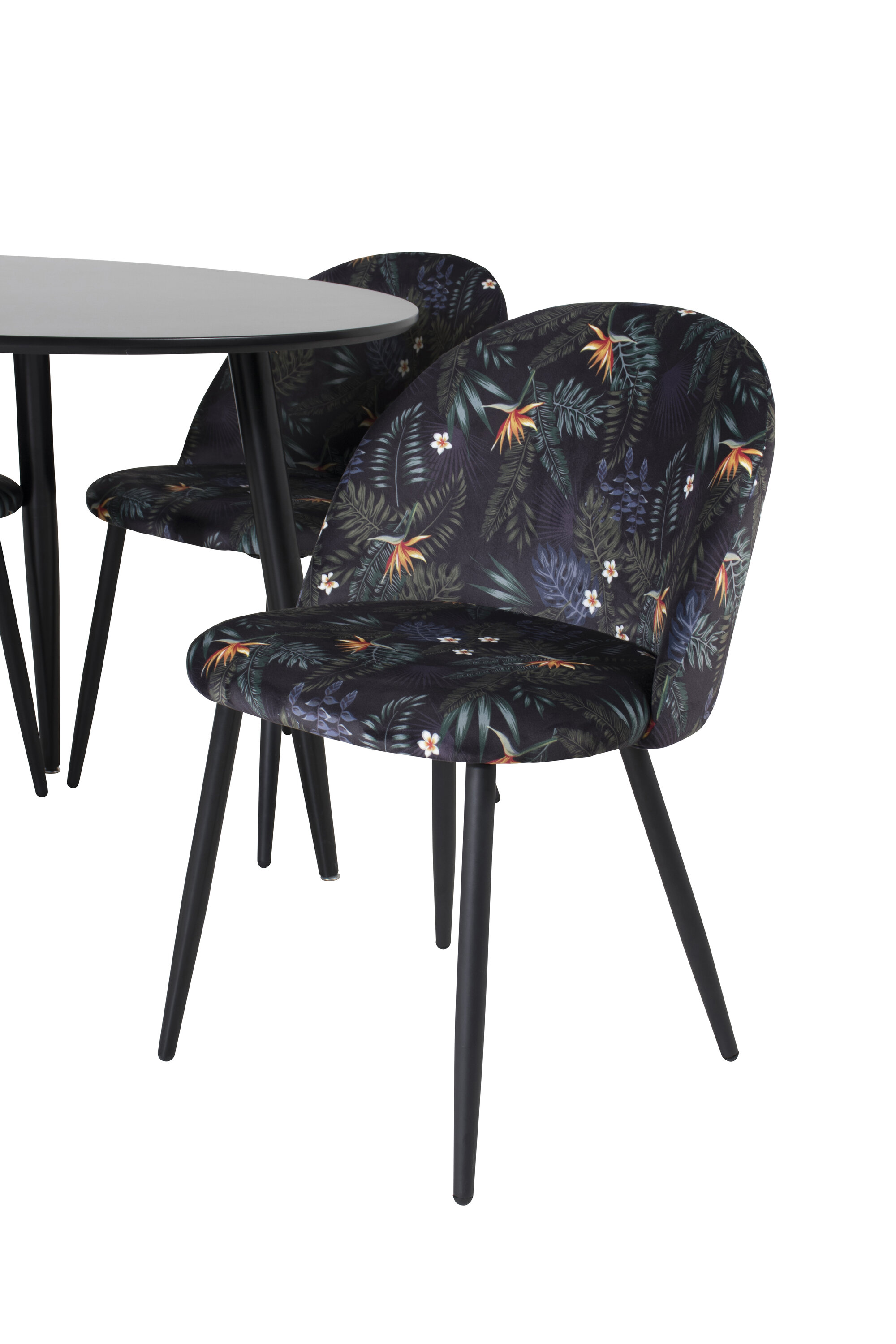 deLOHN Velvet, Plaza Kör alakú étkezőgarnitúra