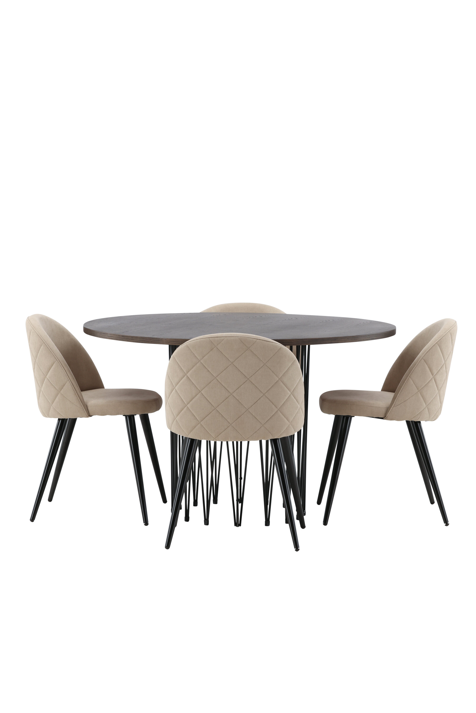 deLOHN Stone round, Velvet Kör alakú étkezőgarnitúra