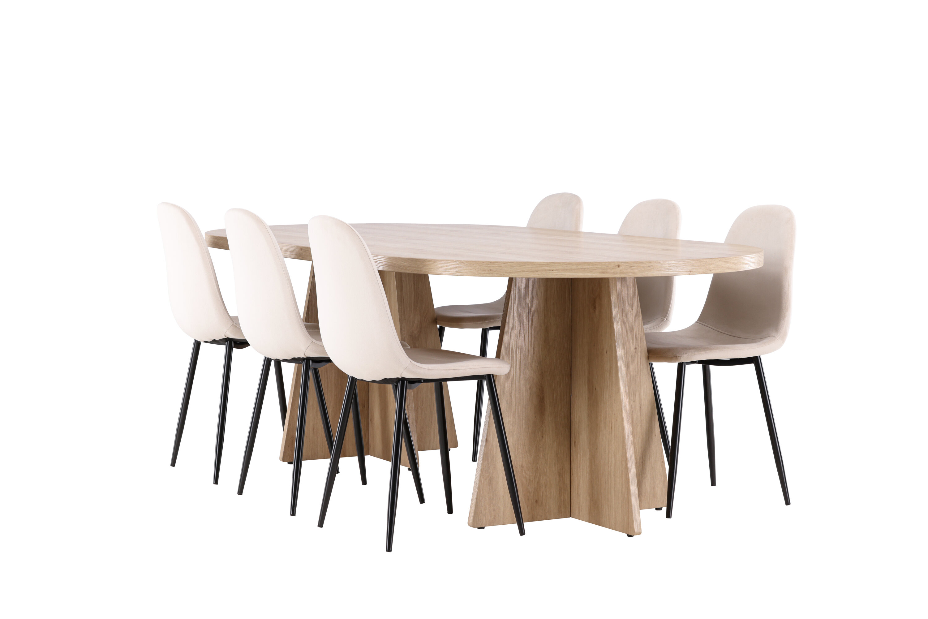 deLOHN Bootcut, Polar Ovális étkezőgarnitúra