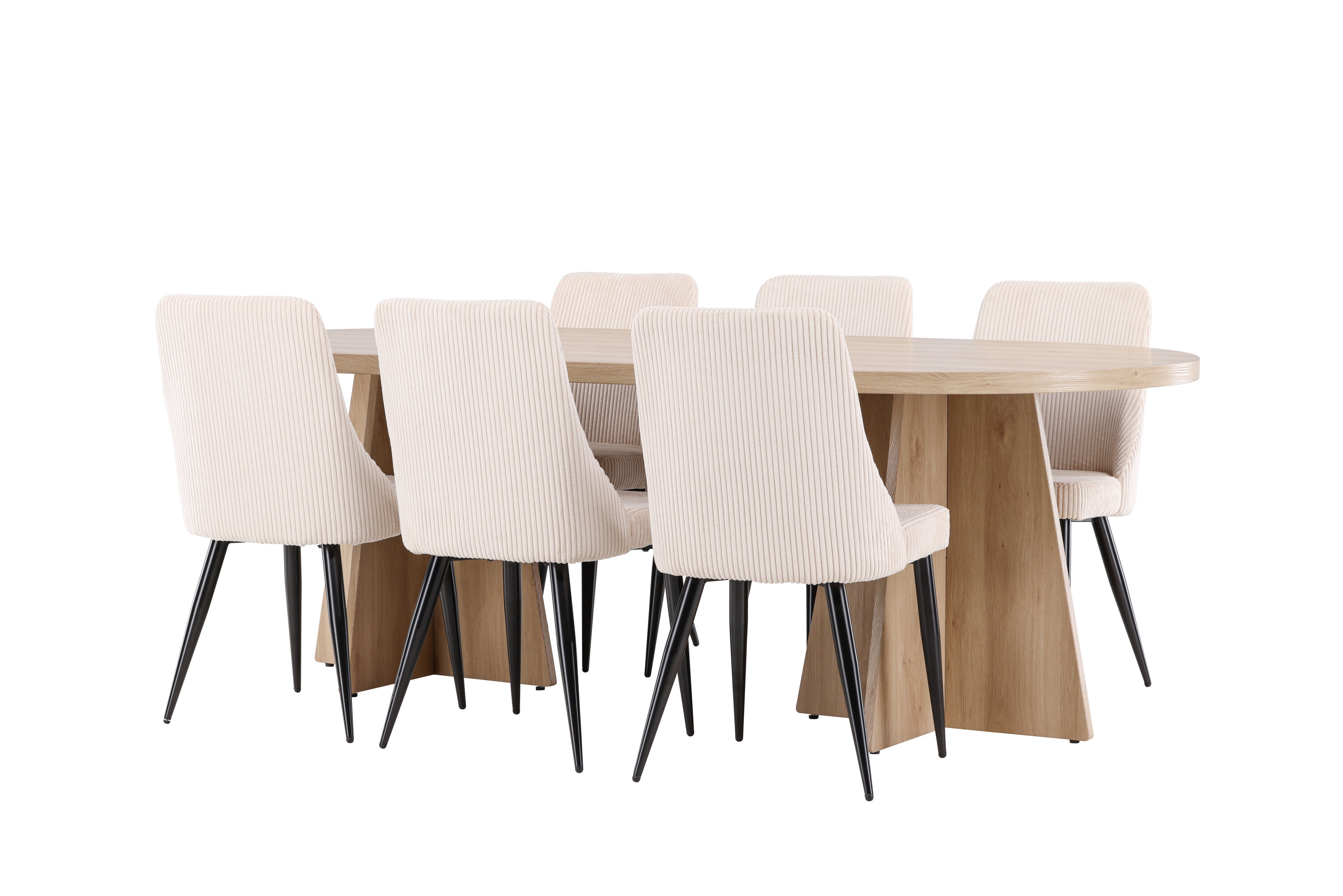 deLOHN Bootcut, Leone Ovális étkezőgarnitúra