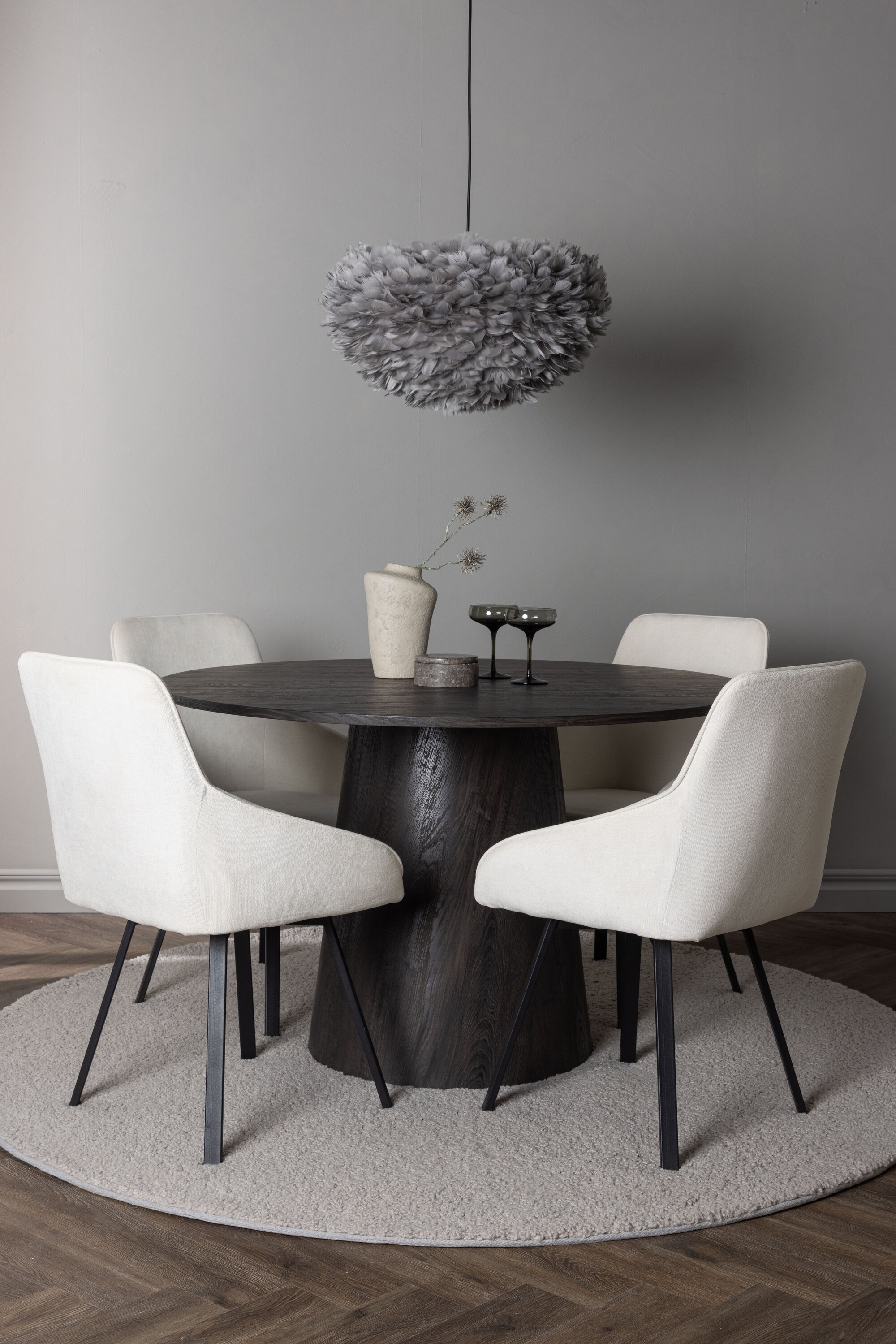 deLOHN Rosie Kör alakú étkezőgarnitúra