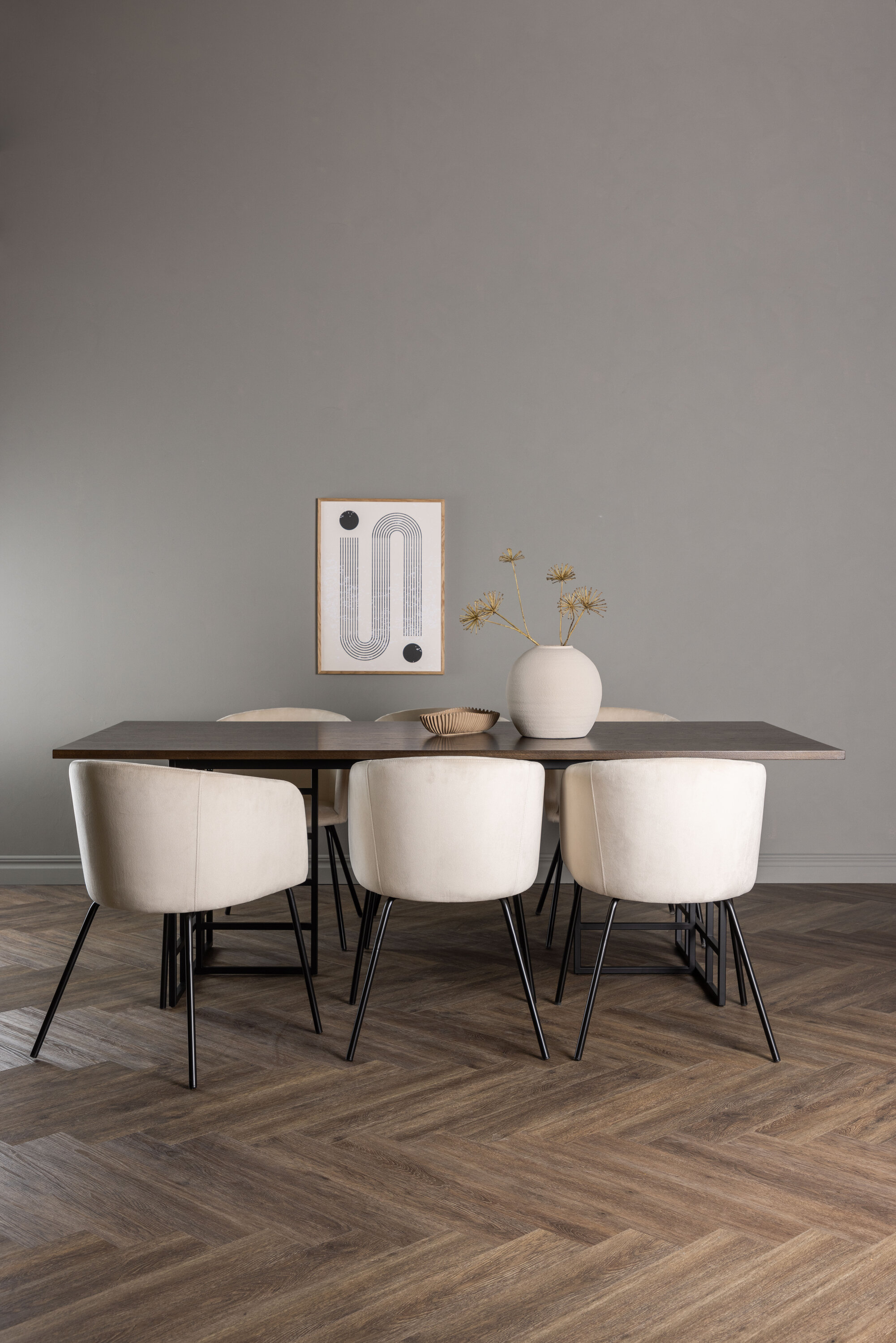 deLOHN Berit Téglalap alakú étkezőgarnitúra