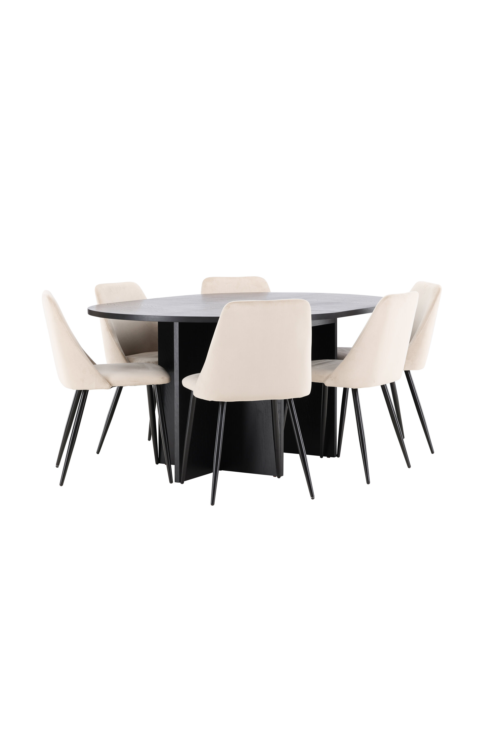 deLOHN Strada, Night Ovális étkezőgarnitúra